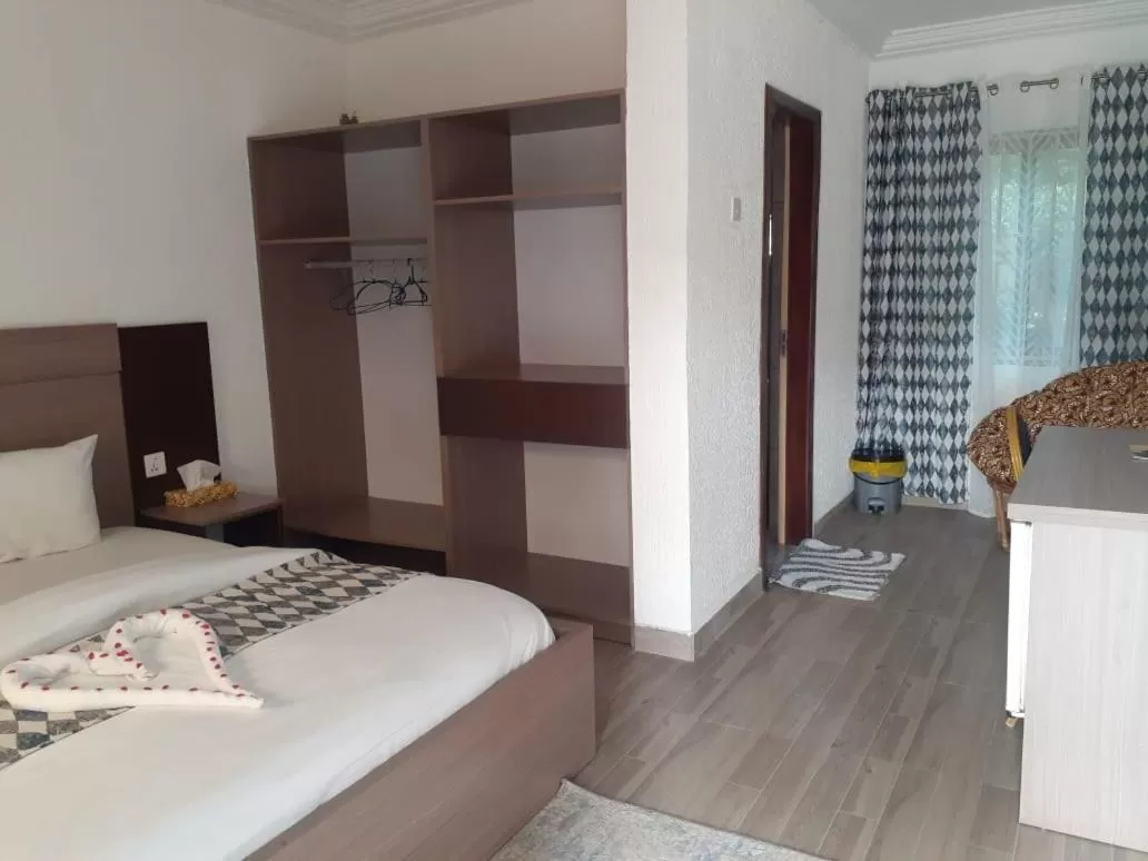 Bed in Hans Cottage Botel