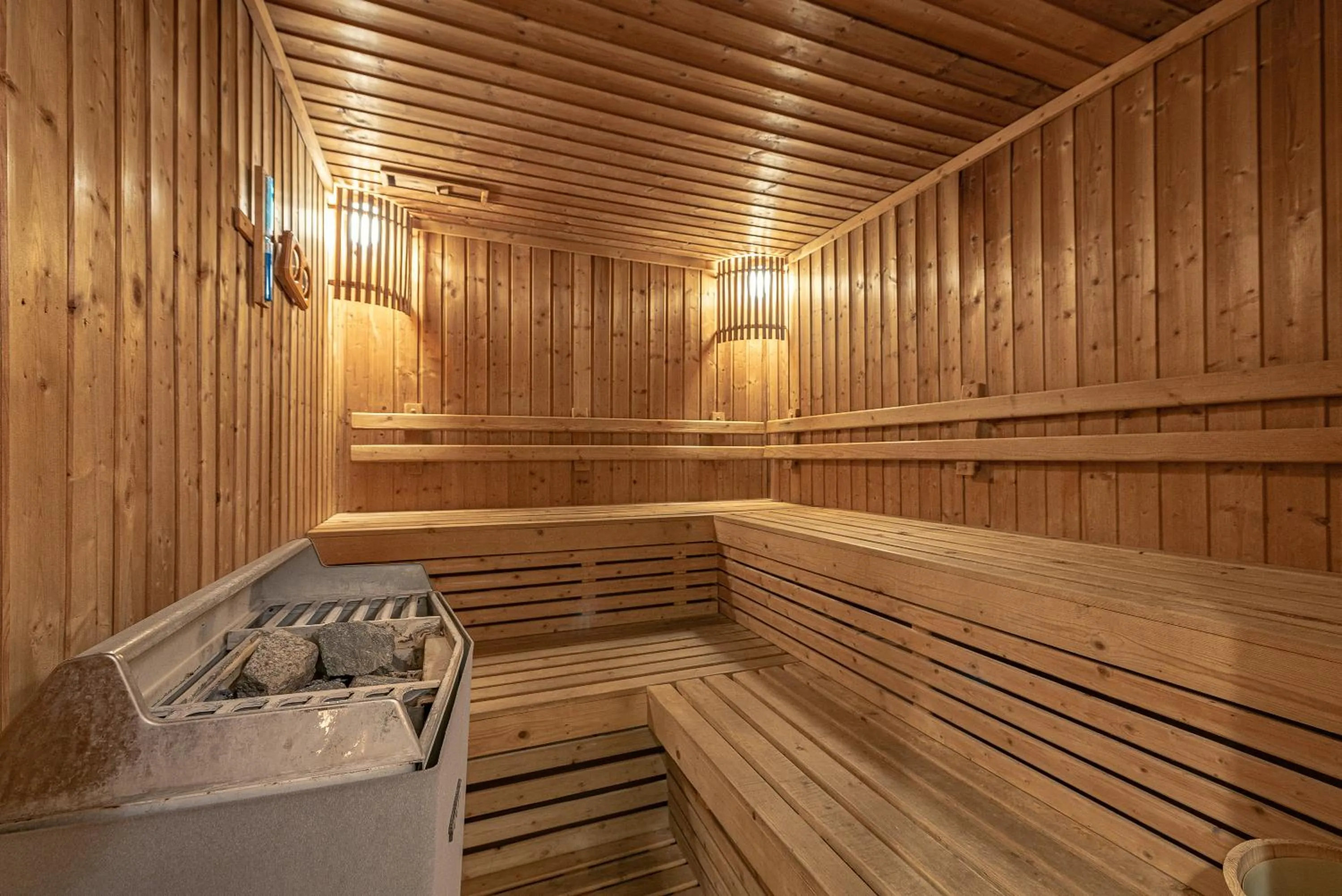 Sauna in Summit Windmill Golf Suite Hotel at Suvarnabhumi