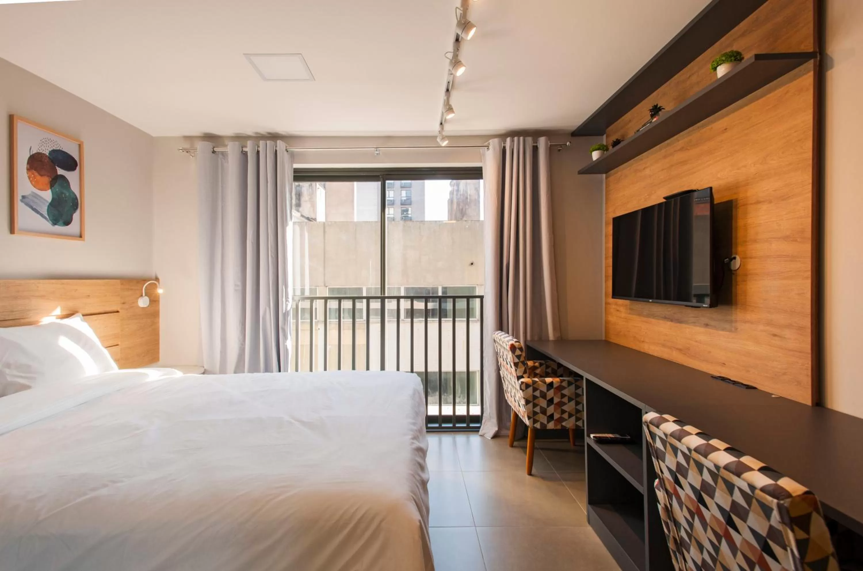 TV and multimedia, Bed in Cityhome GO 24 Porto Alegre