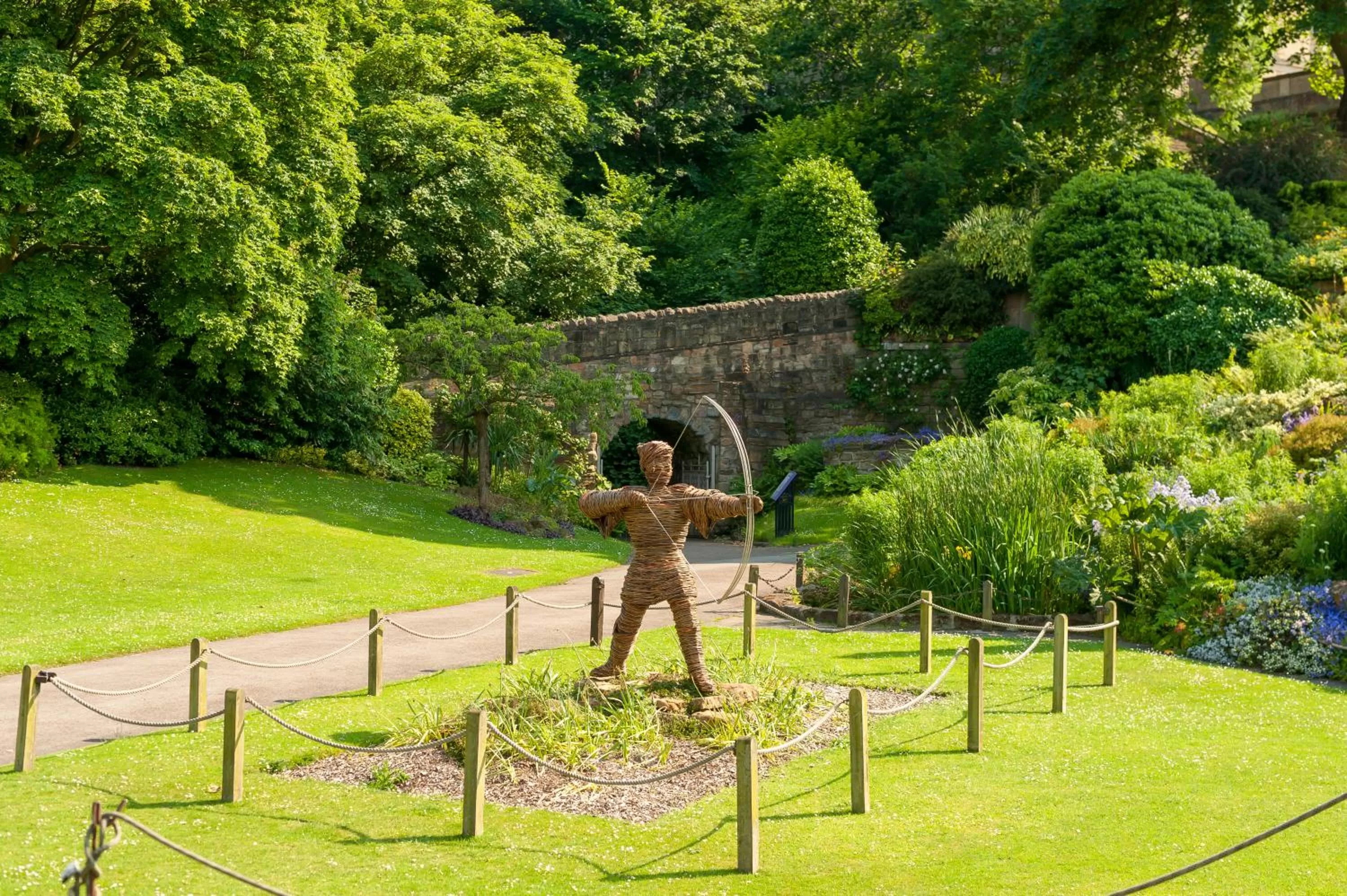 Garden in Mercure Nottingham City Centre Hotel