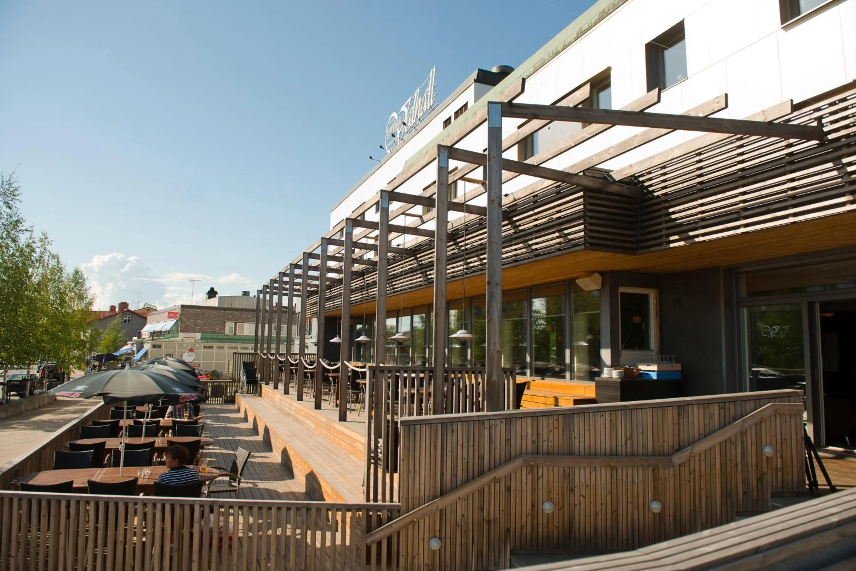 Restaurant/places to eat in Hotell Valhall