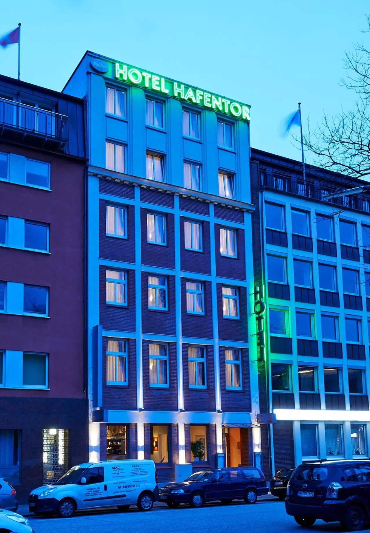 Property building in Hotel Hafentor