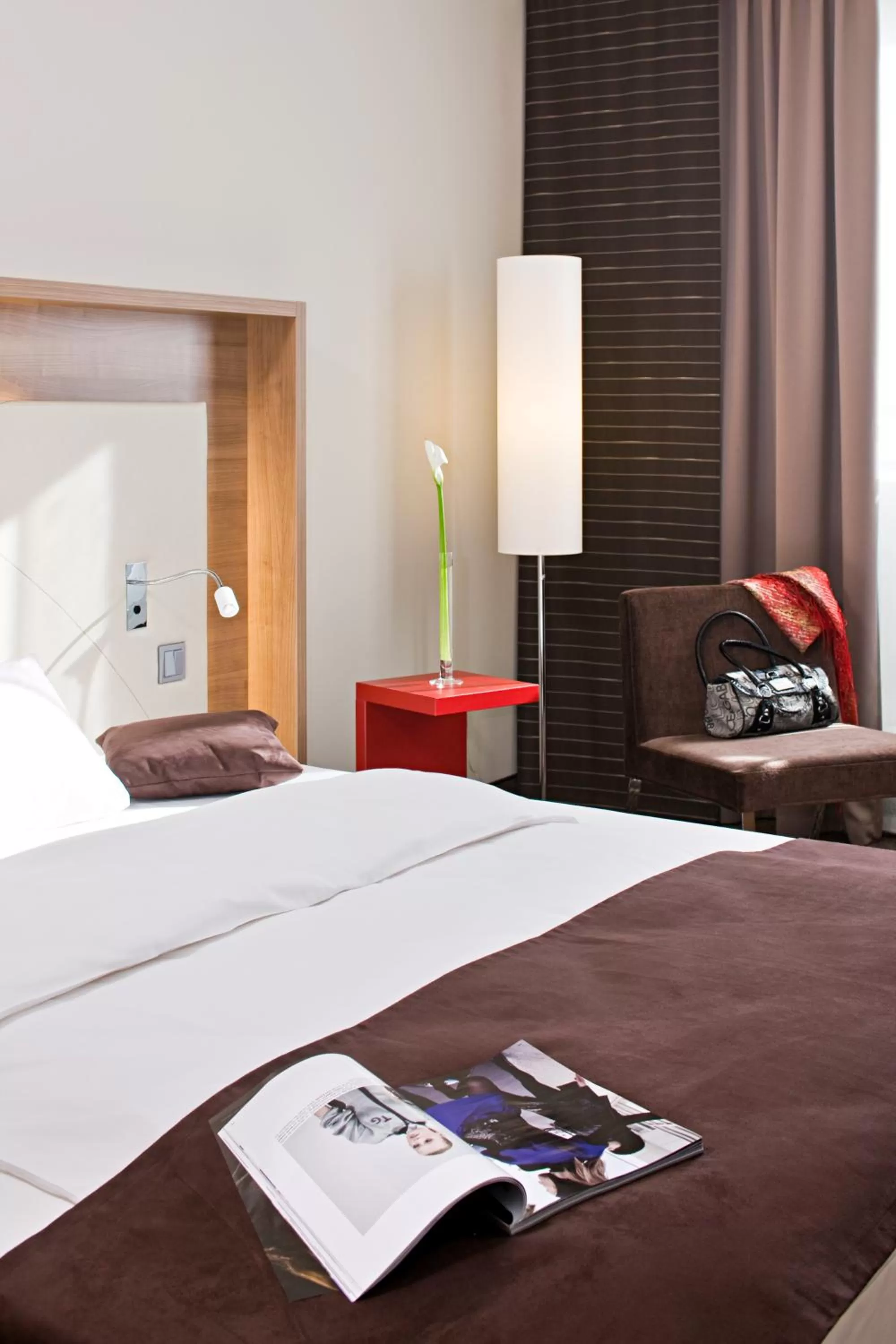 Bed in Mercure Hotel Stuttgart Airport Messe