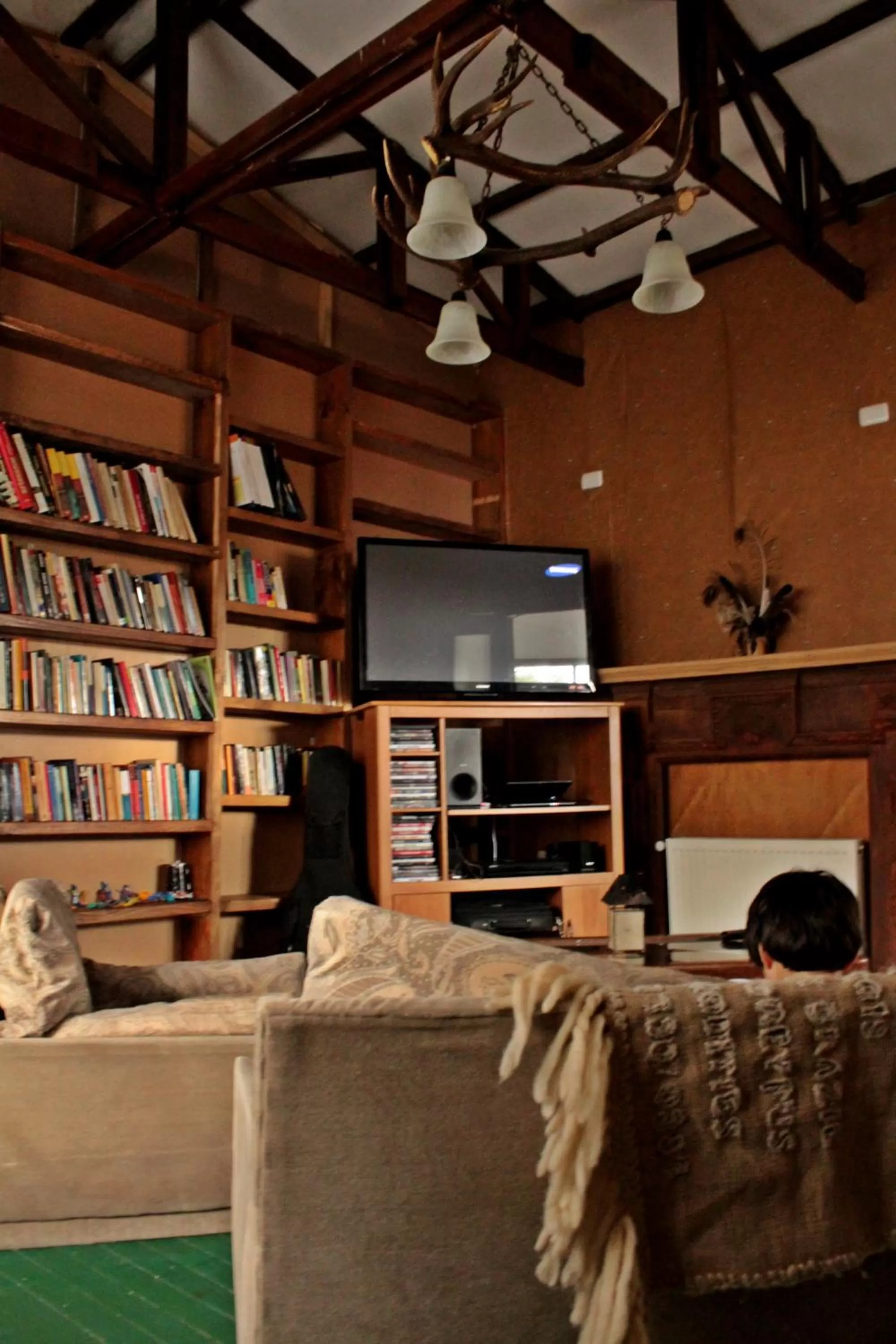 TV and multimedia, Library in Hospedaje Isla Magdalena