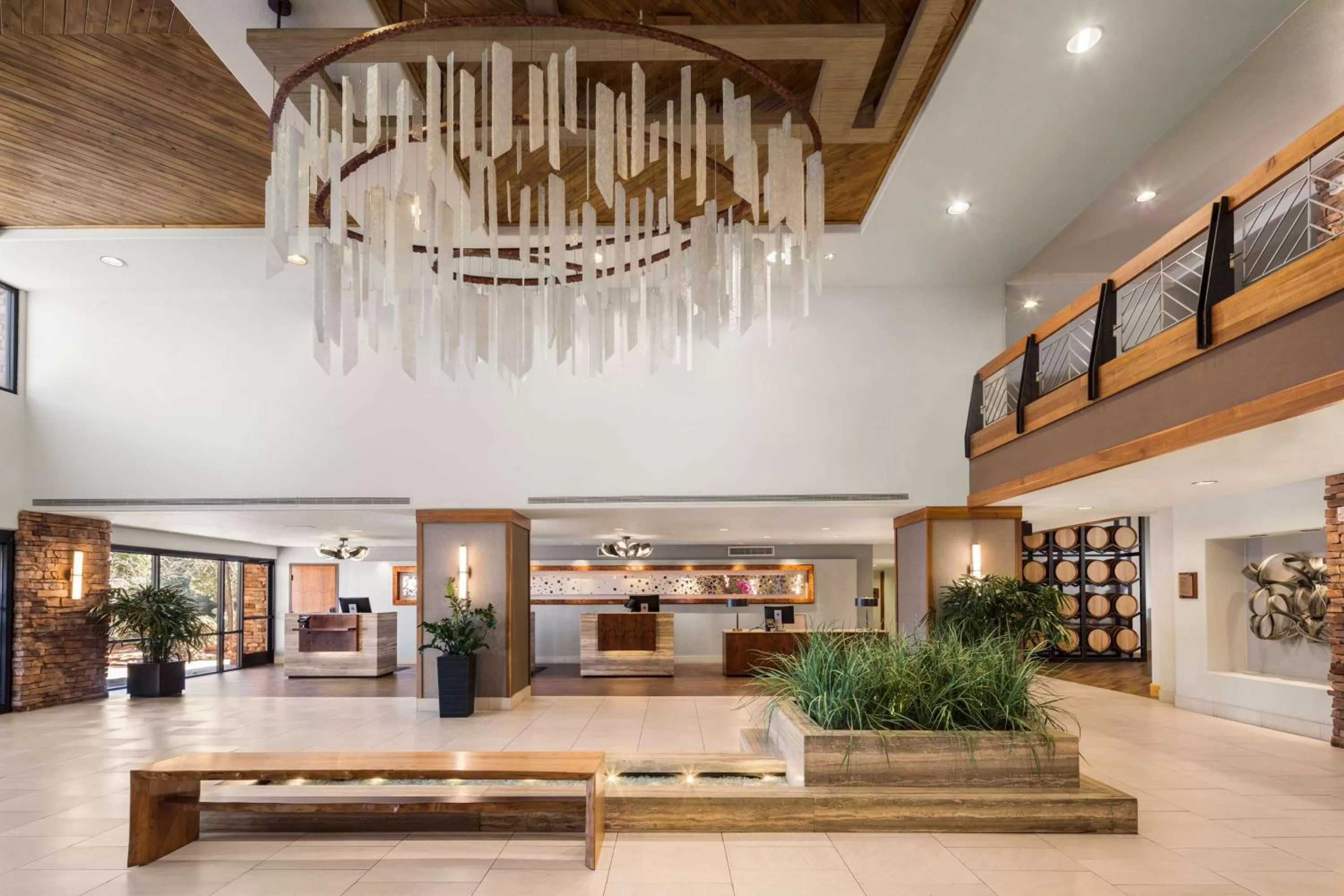 Lobby or reception in Hilton Sedona Resort at Bell Rock