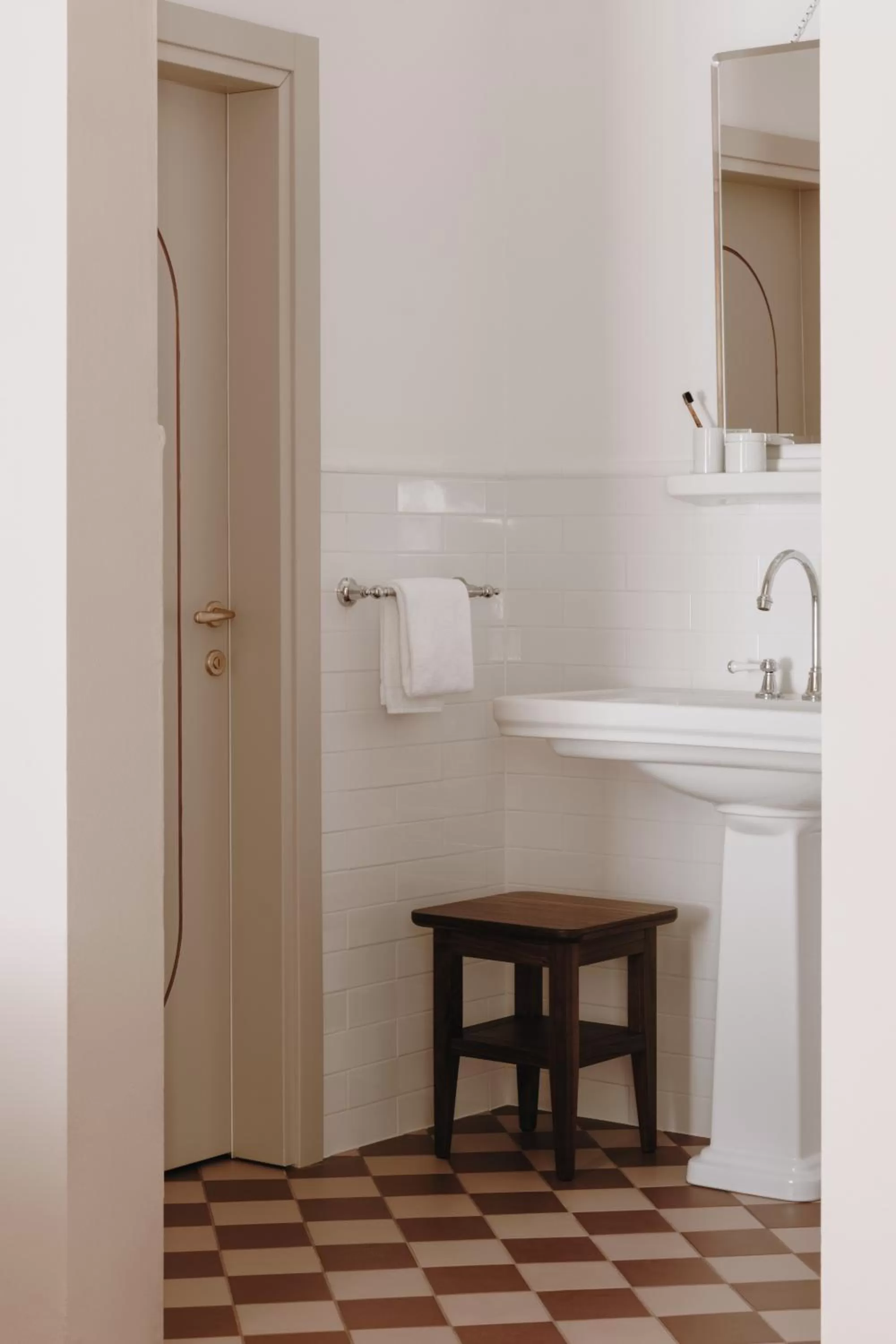 Bathroom in Parkhotel Mondschein, a Member of Design Hotels