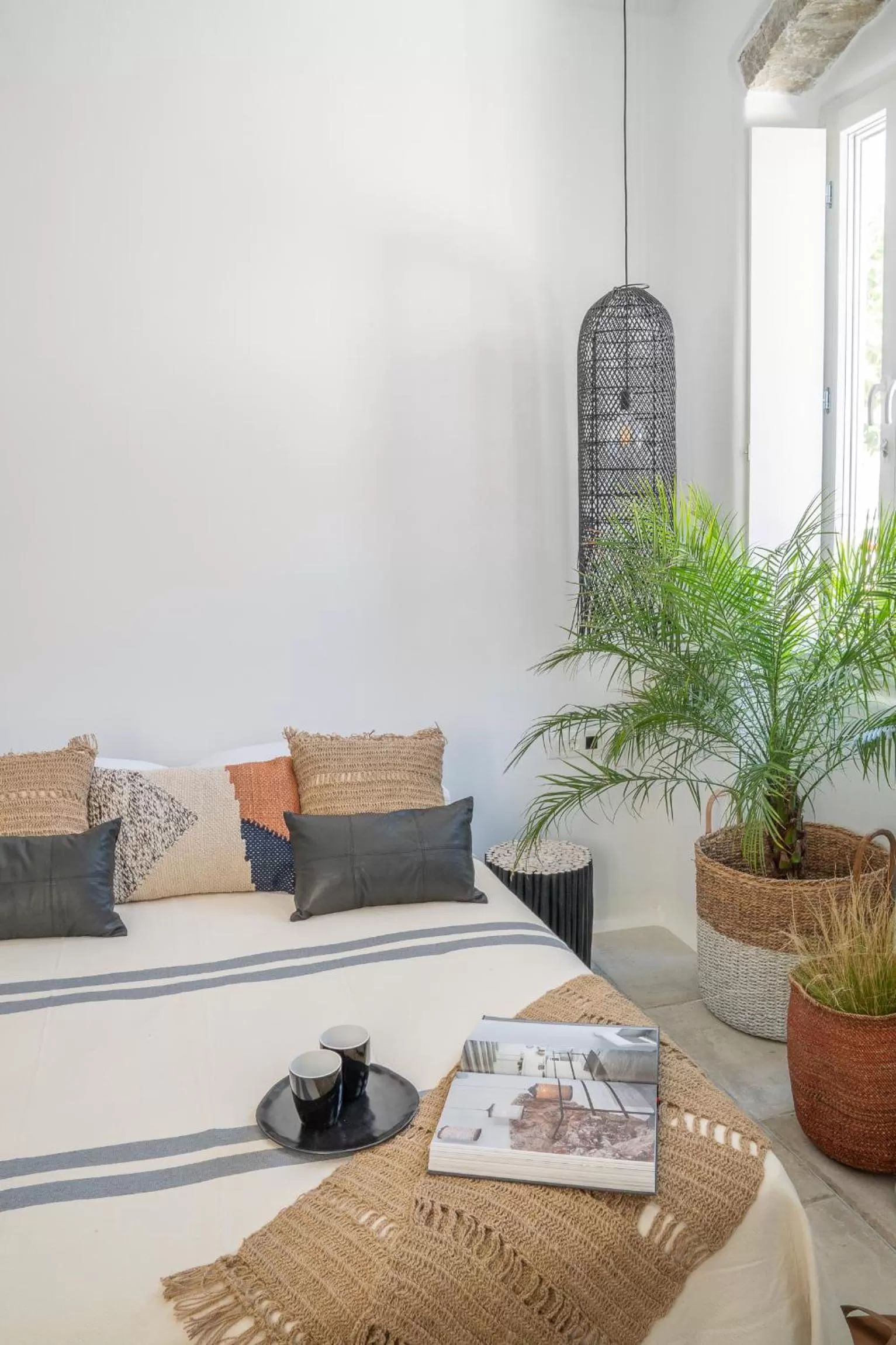 Bed in Euphoria Chora Naxos