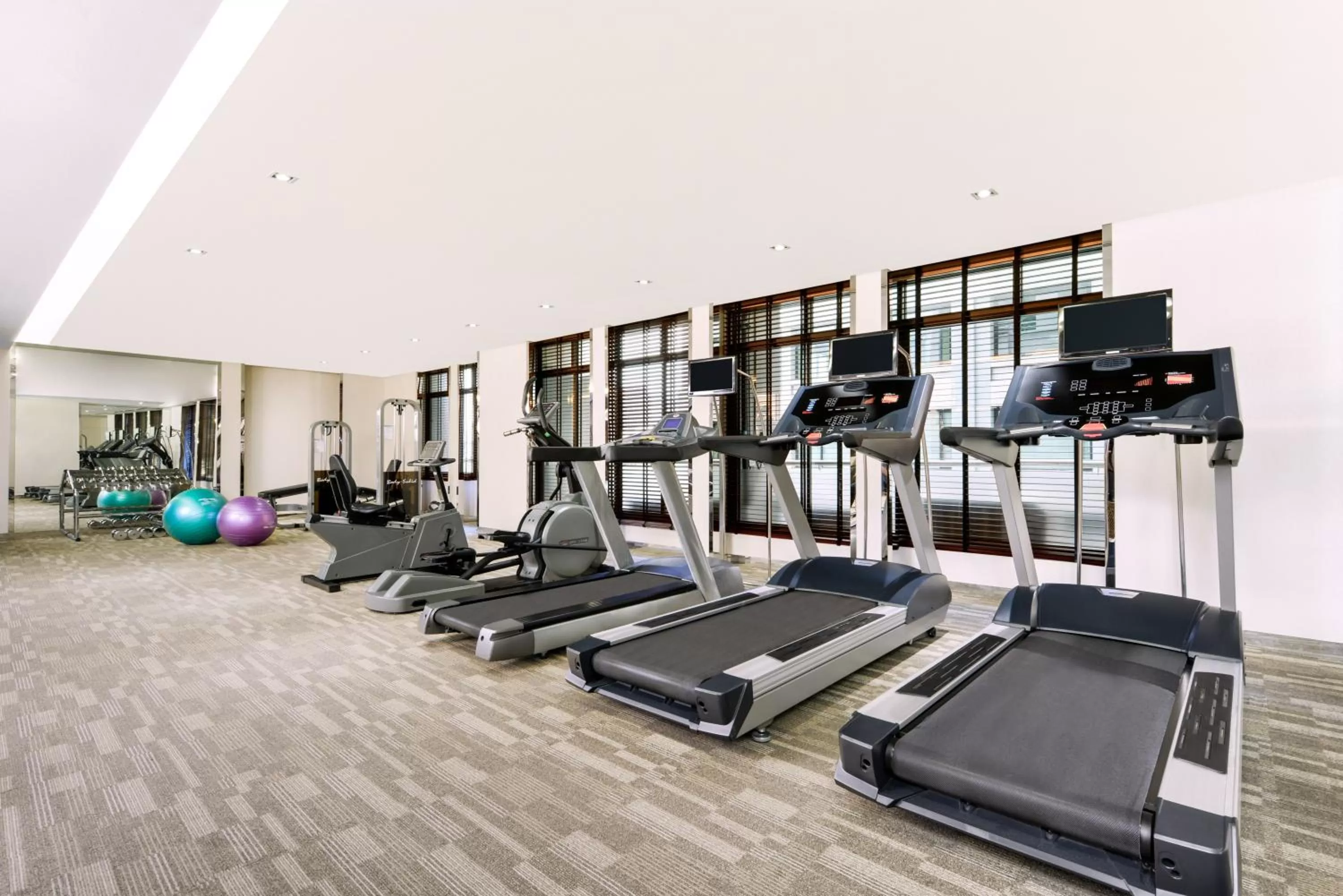 Fitness centre/facilities in Centre Point Hotel Chidlom Bangkok