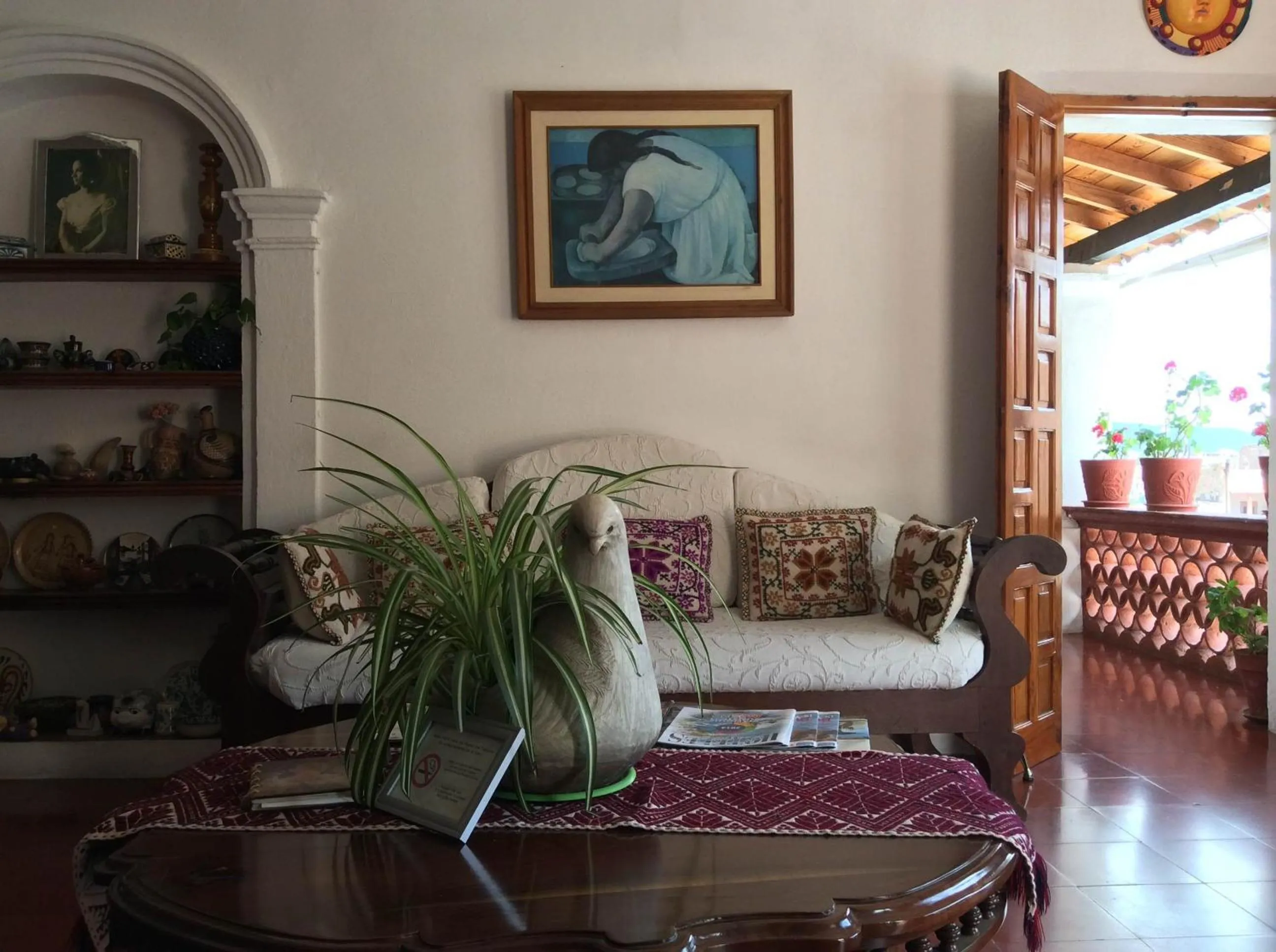 Living room in Hotel Mi Casita