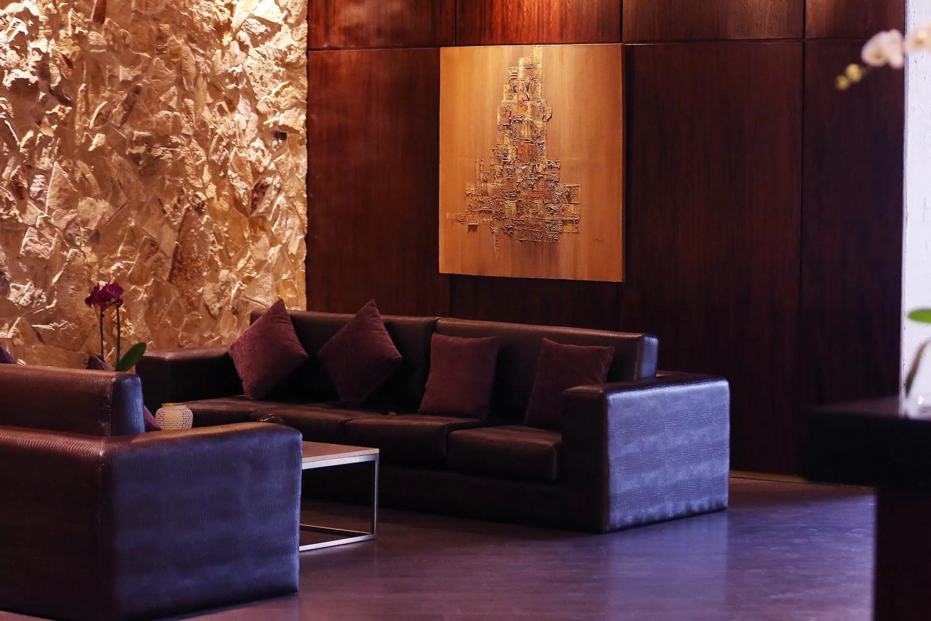 Lobby or reception in Hotel Reina Isabel