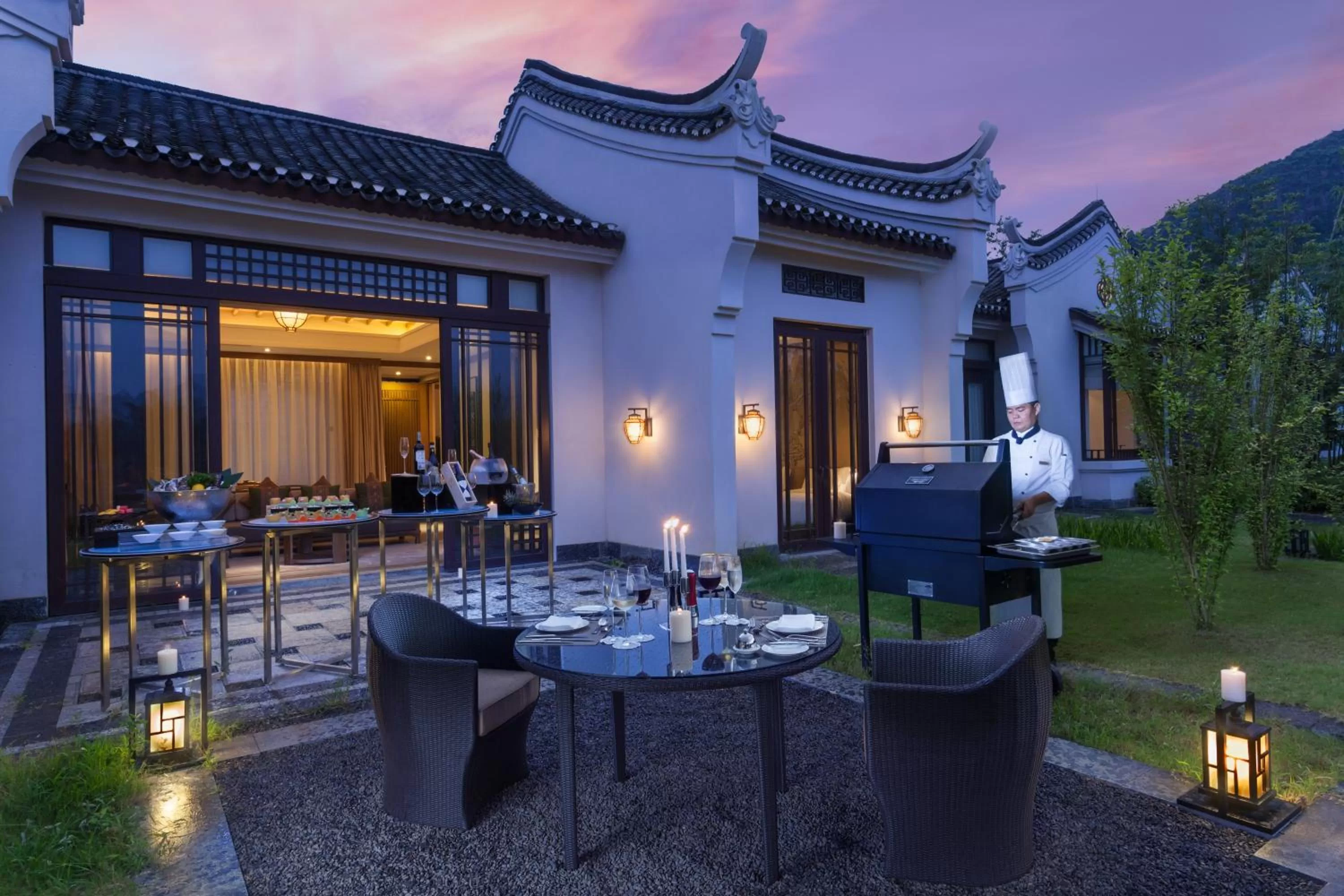 BBQ facilities in Banyan Tree Yangshuo