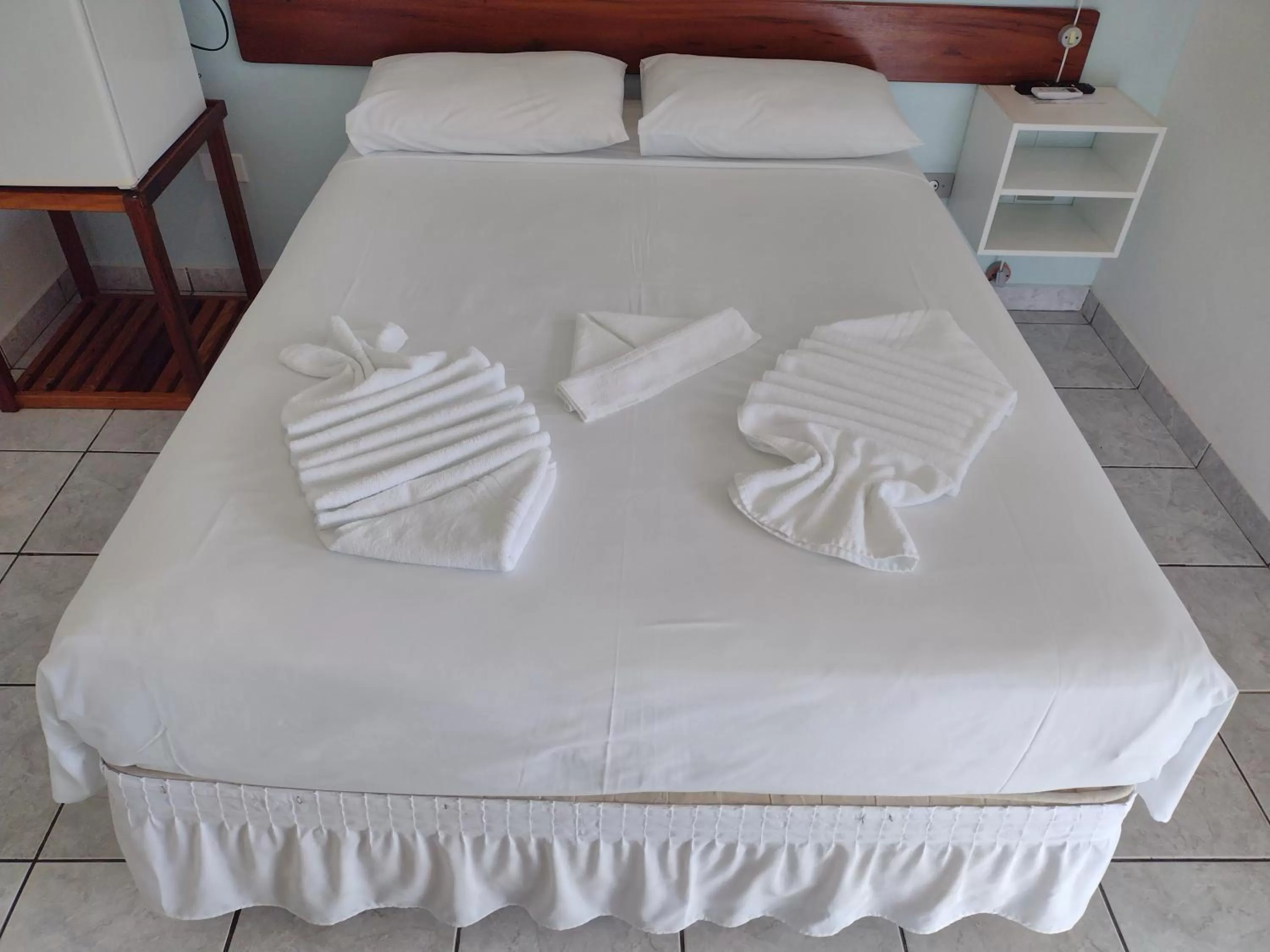 Bed in Pousada do Rei