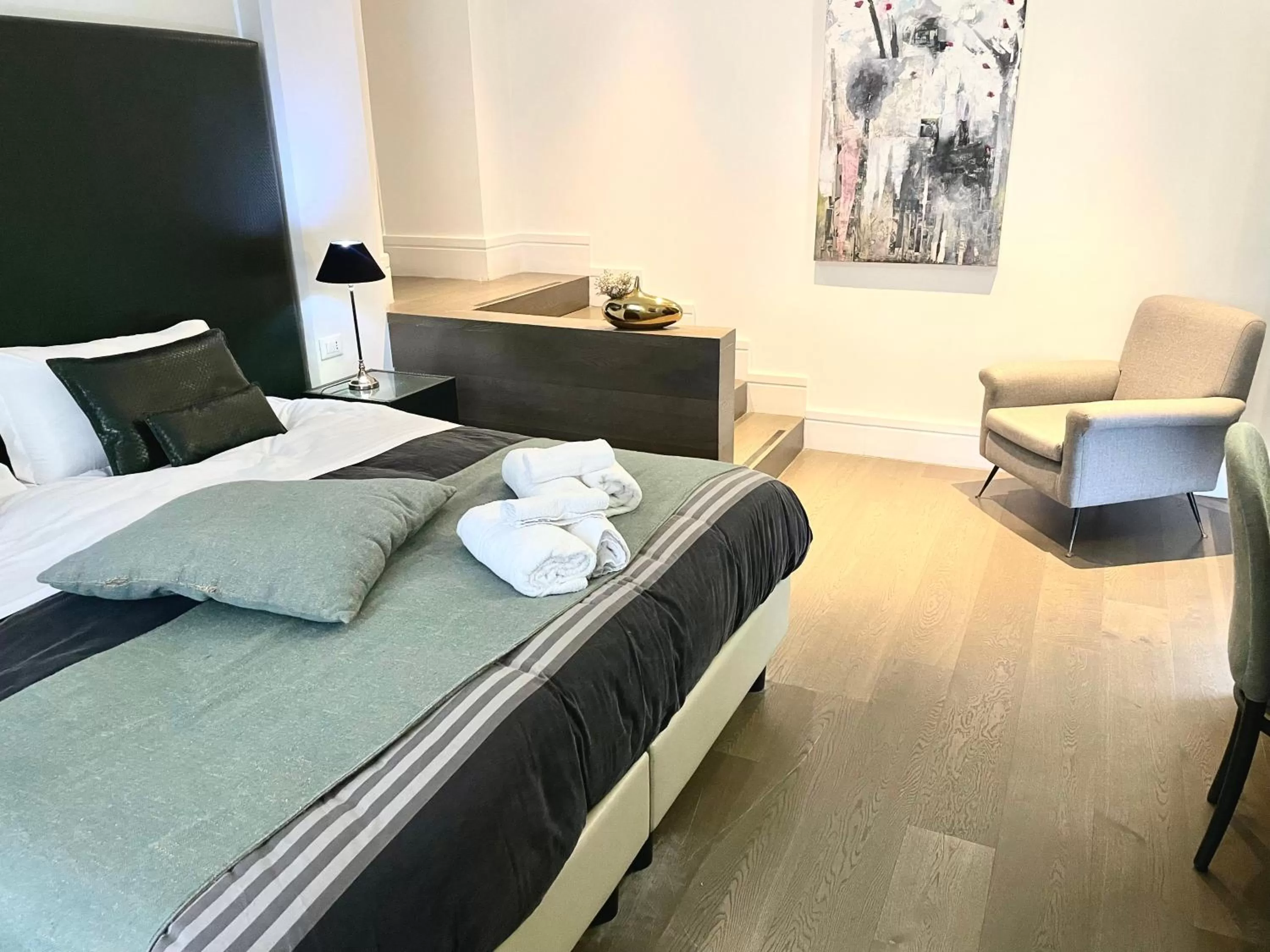 Bed in XENIA LUXURY ROOMS