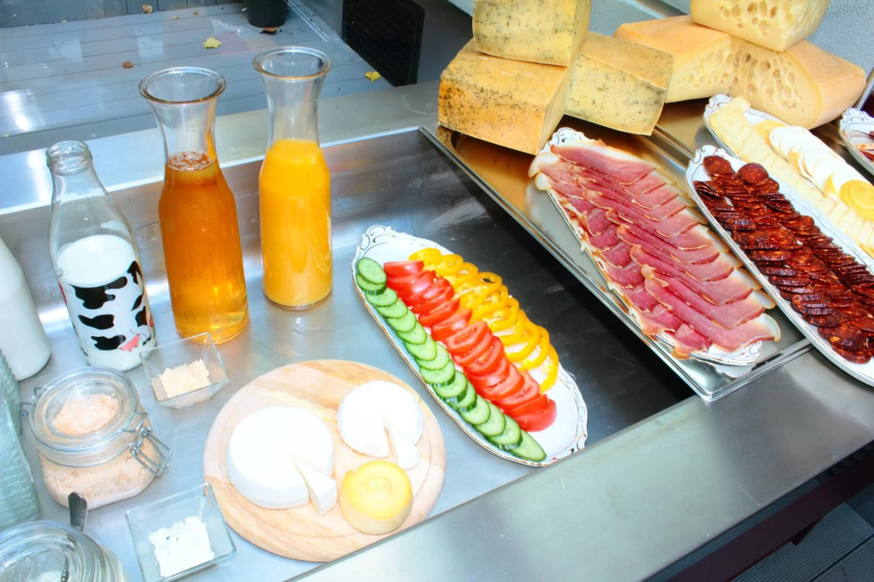 Breakfast in Milford Suites Budapest