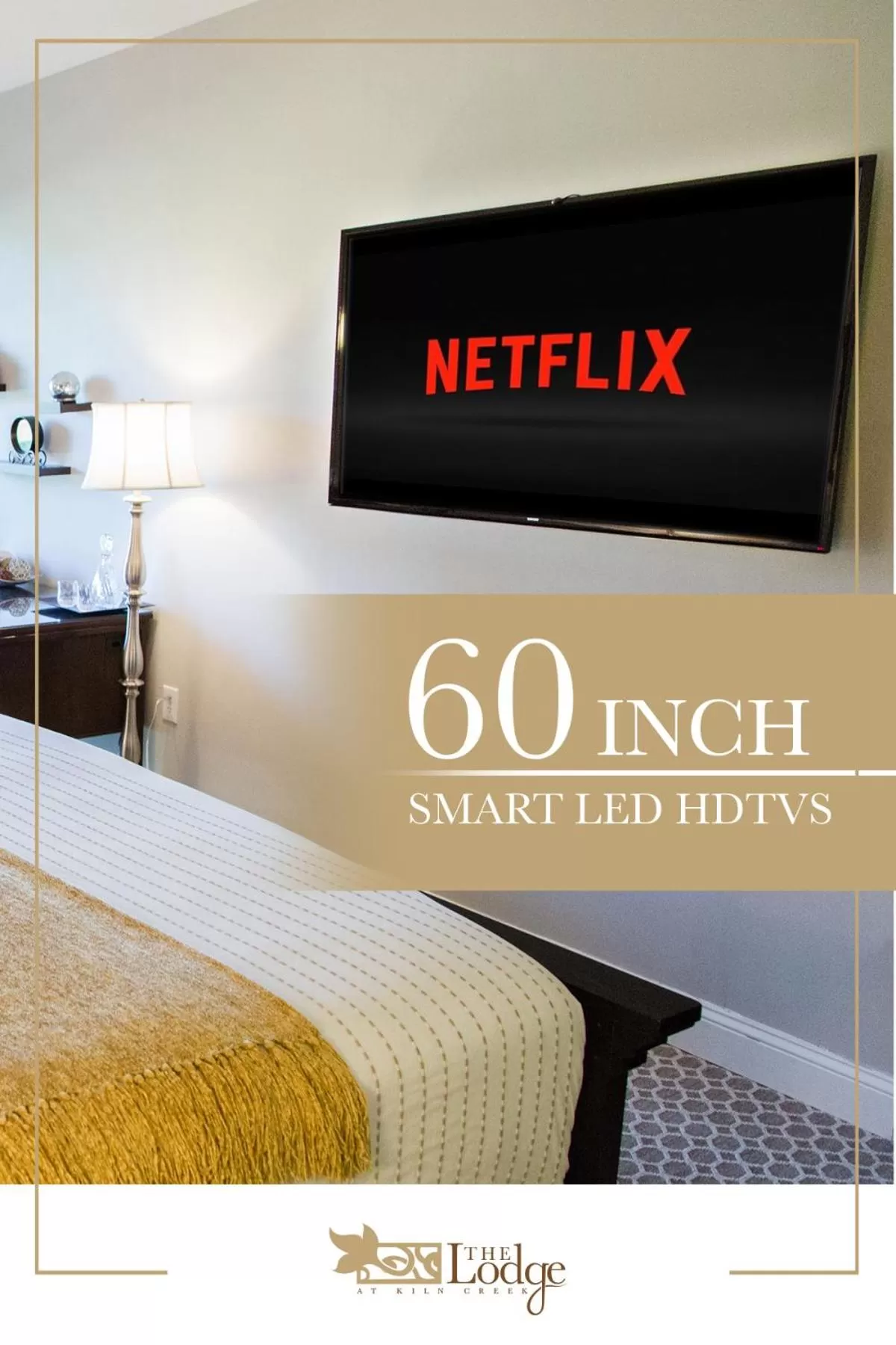 TV and multimedia in The Lodge at Kiln Creek Resort