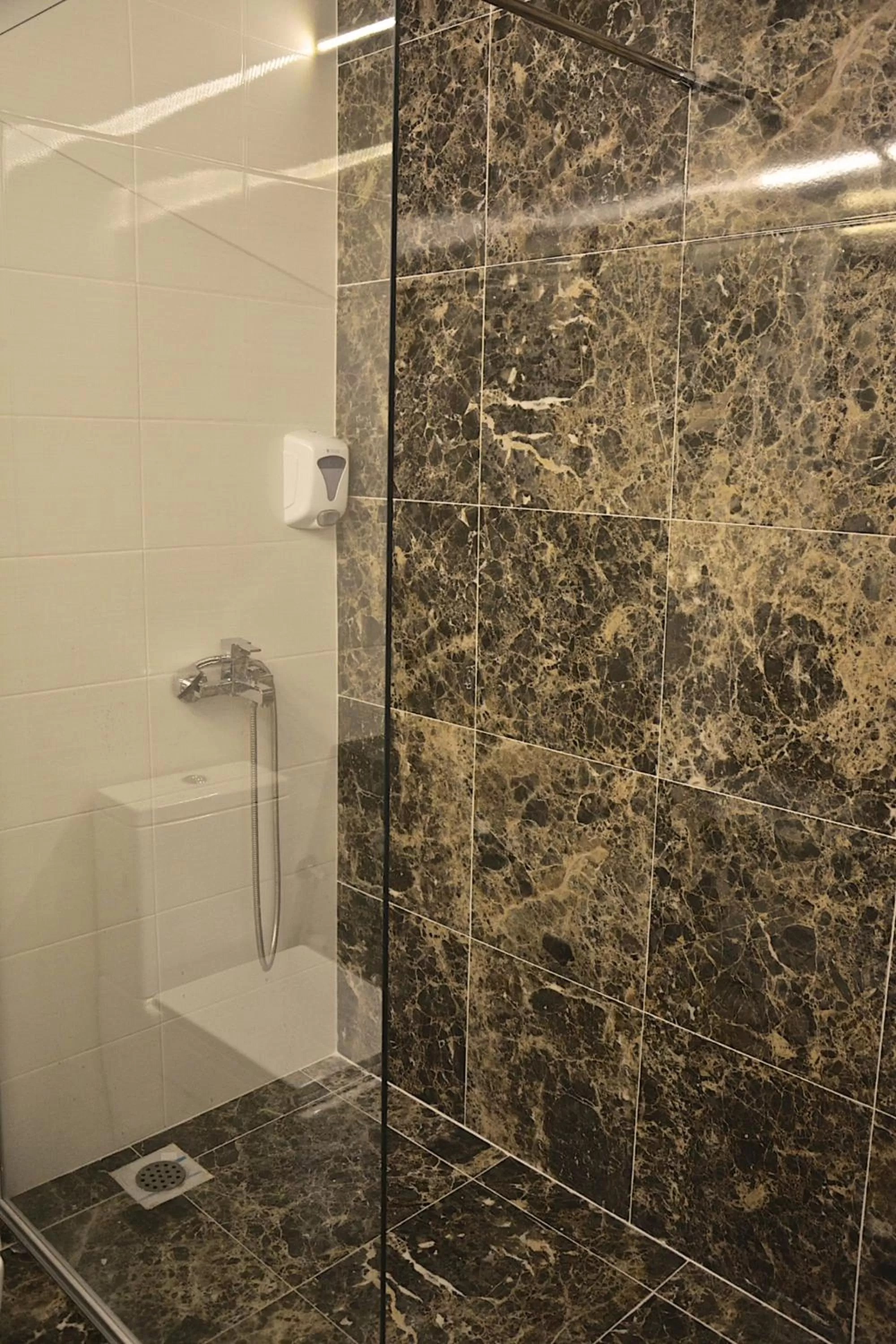 Shower in Hotel De KOKA