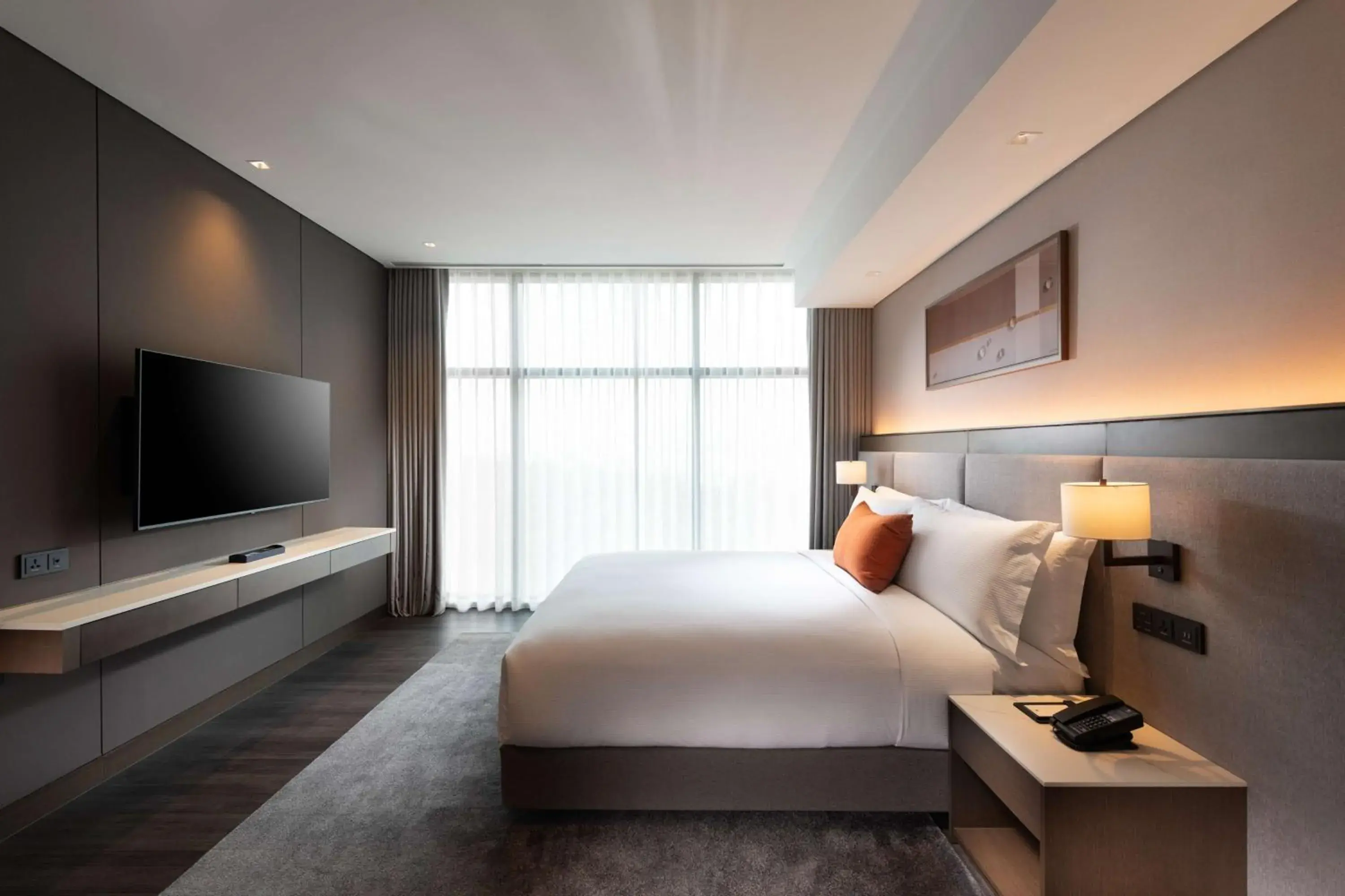 Deluxe One-Bedroom King Suite in DoubleTree By Hilton Seoul Pangyo Residences Deluxe One-Bedroom King Suite in DoubleTree By Hilton Seoul Pangyo Residences