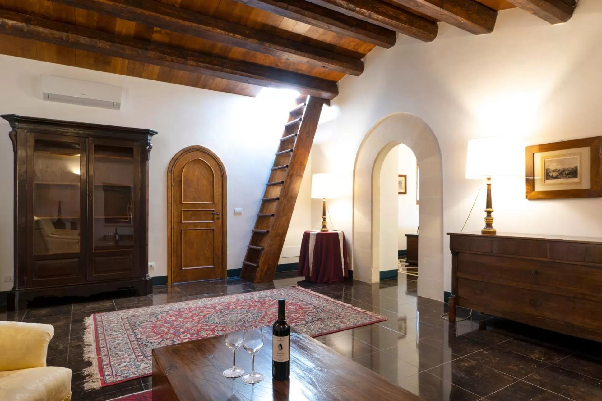 Living room in Eremo Della Giubiliana