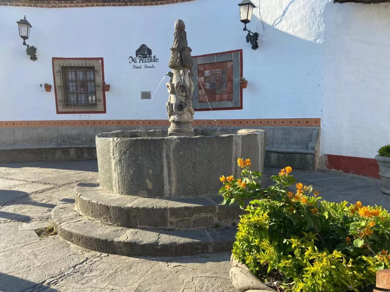 Property building in Hotel Mi Pueblito Tapalpa