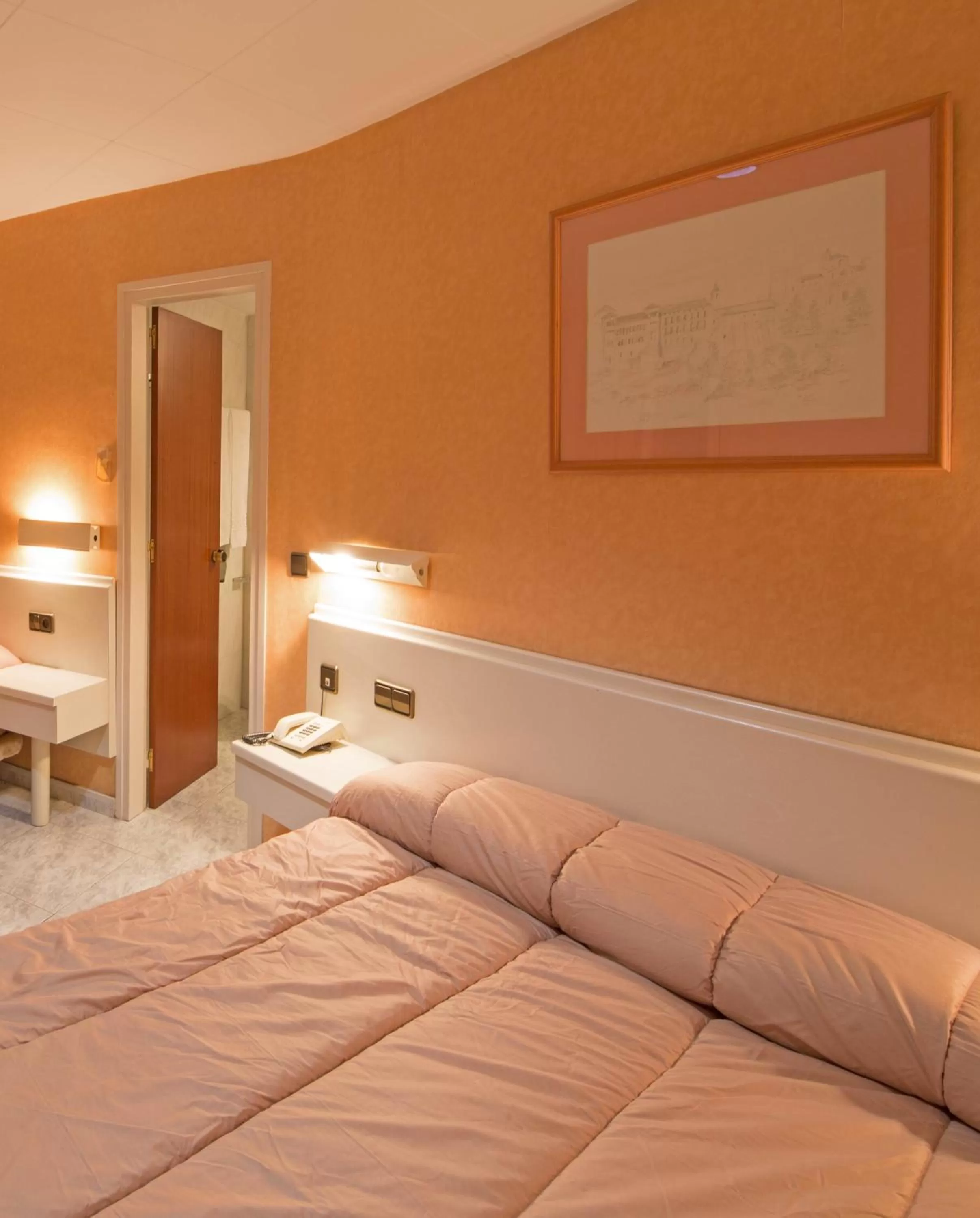 Bed in Hotel Avenida