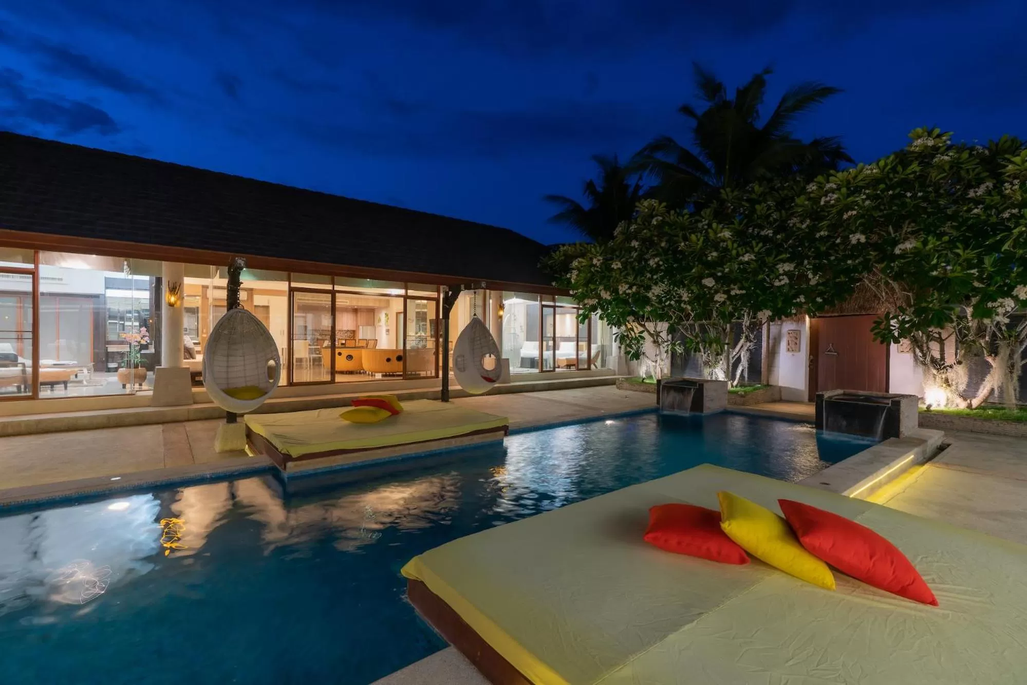 Pool view in Dhevan Dara Resort & Spa Hua Hin - Pool Villa