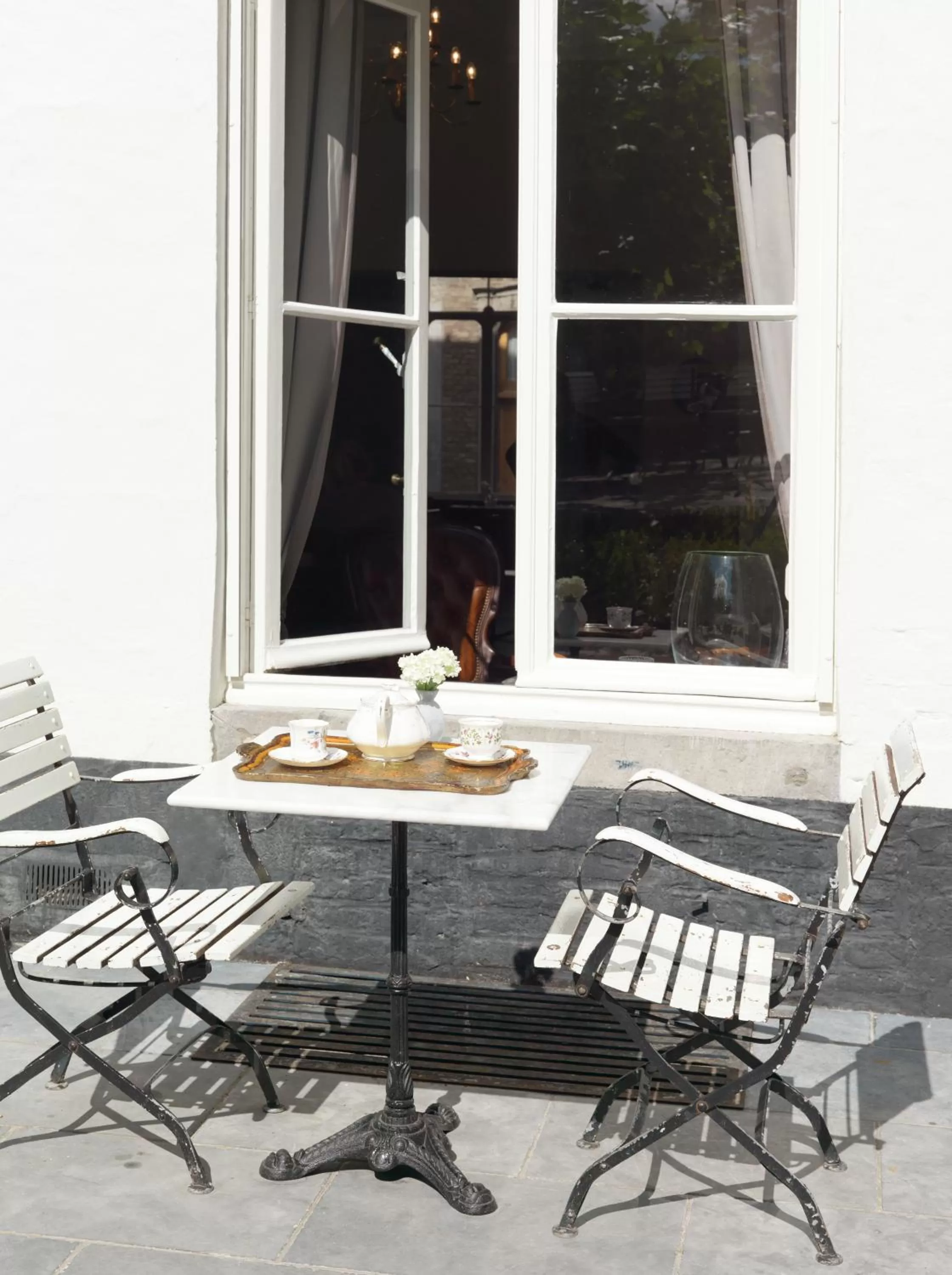 Garden in Boutique hotel Sint Jacob