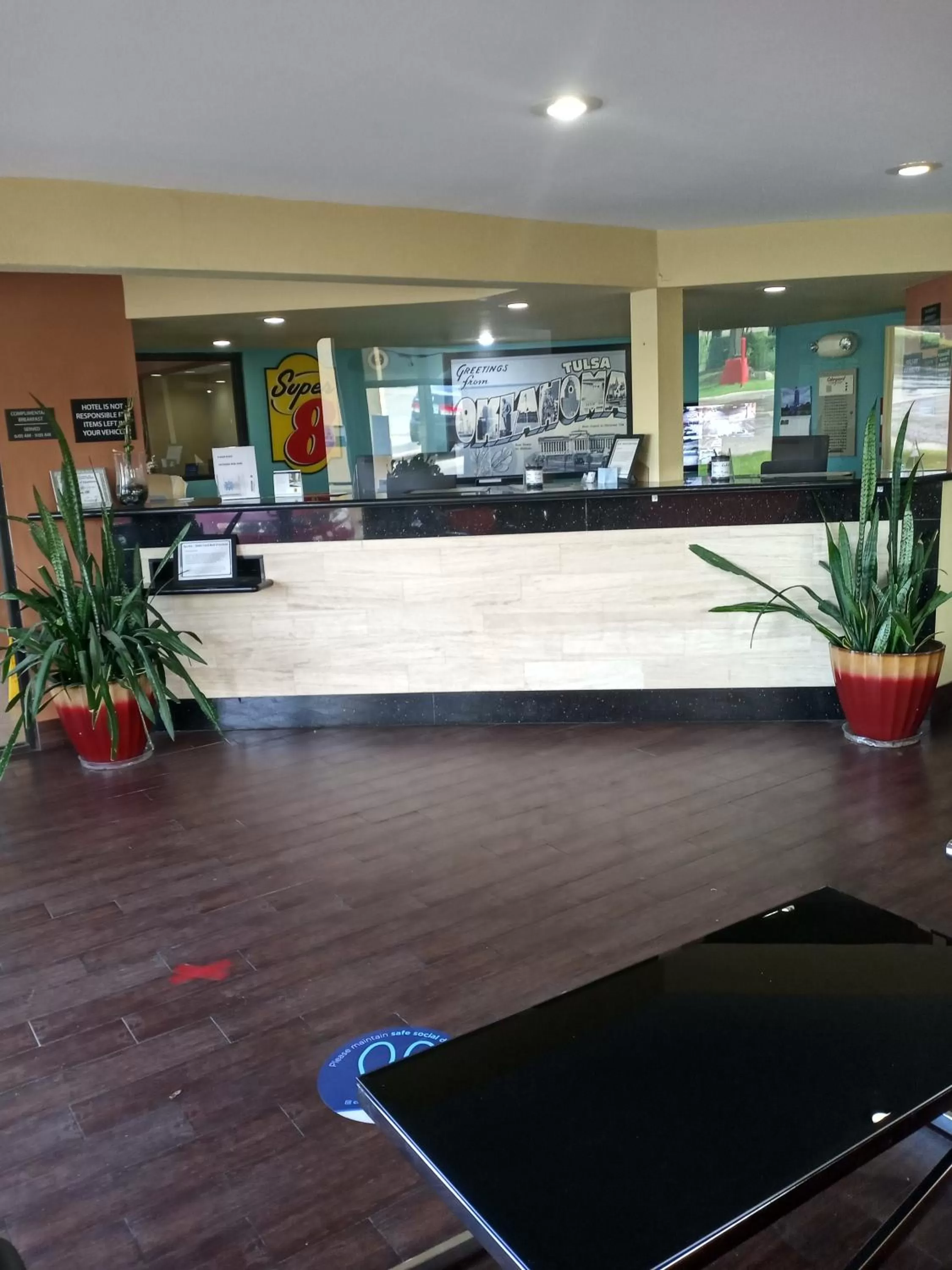 Property building in Super 8 by Wyndham Tulsa - Route 66