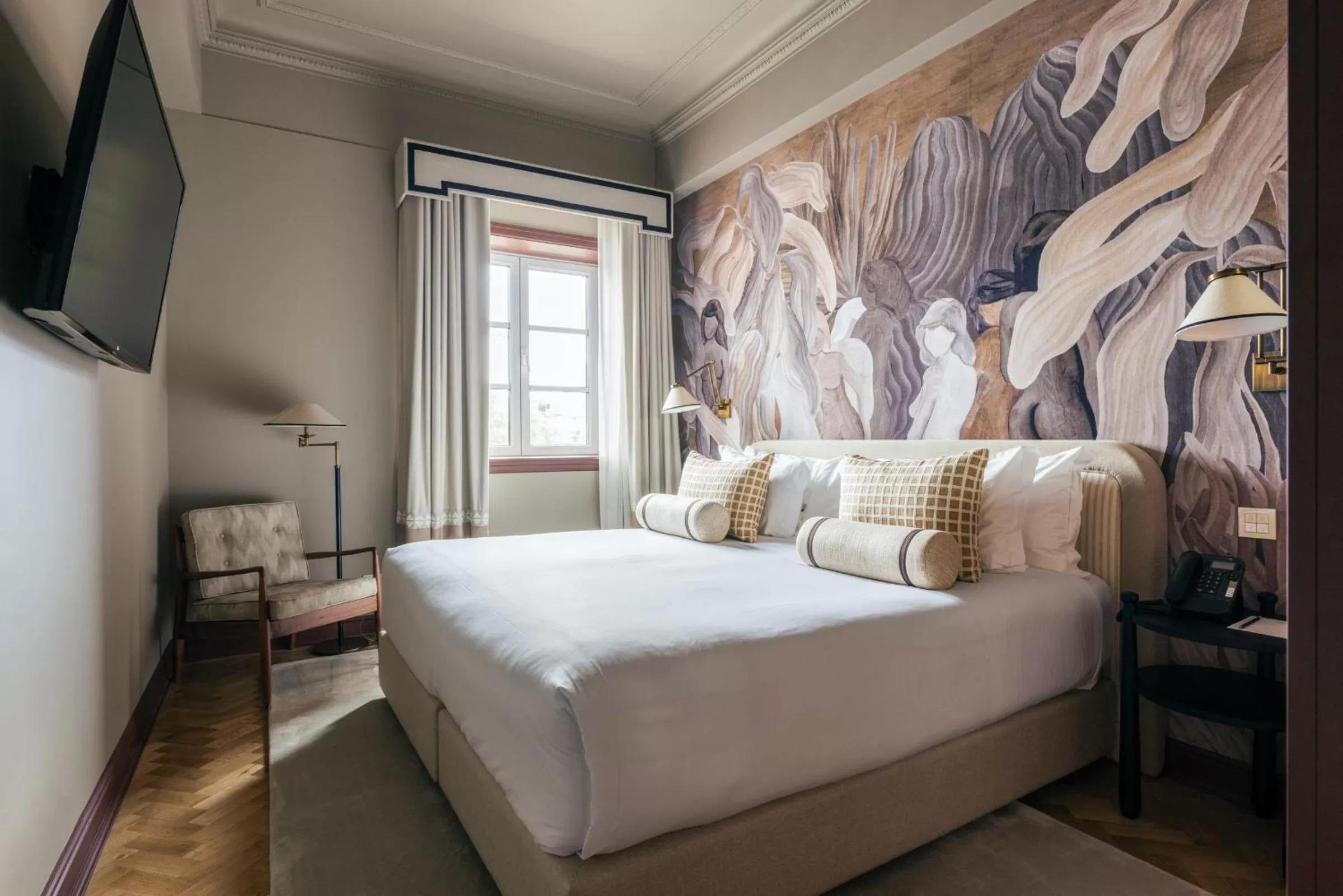 Bed in Hospes Infante Sagres Porto - Small Luxury Hotels Of The World