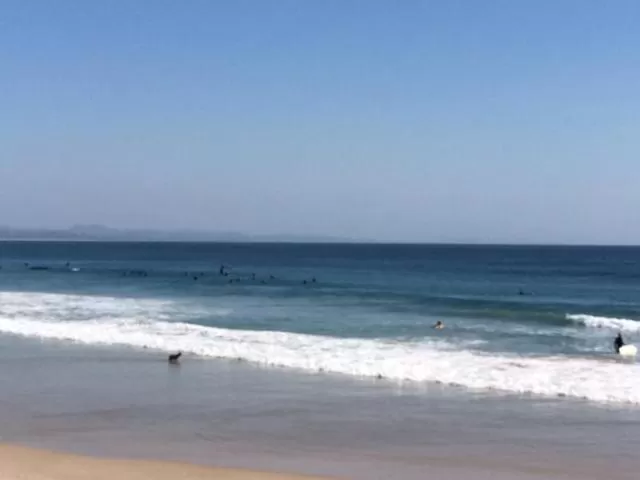 Beach in Sea Breeze on Main Beach