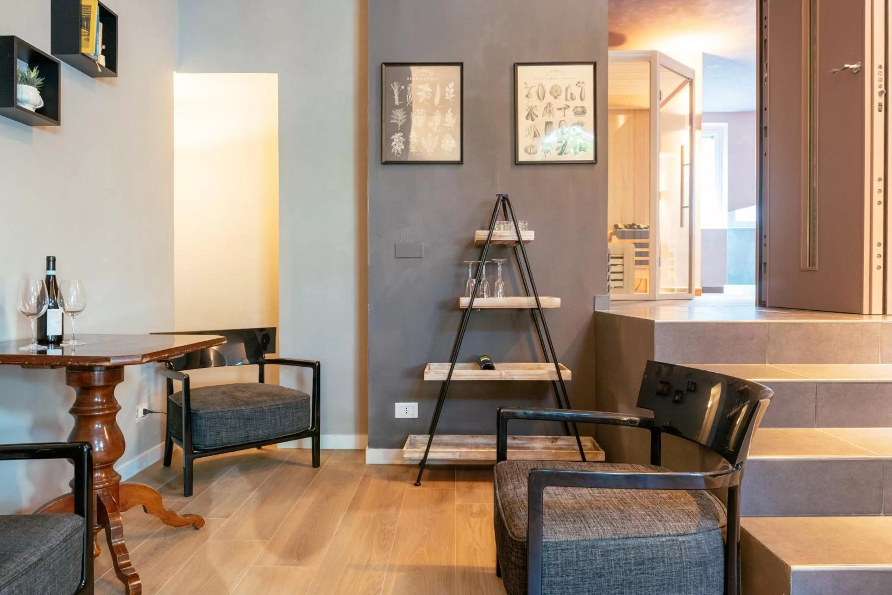 Living room in Hotel Bella Napoli ristorante & spa