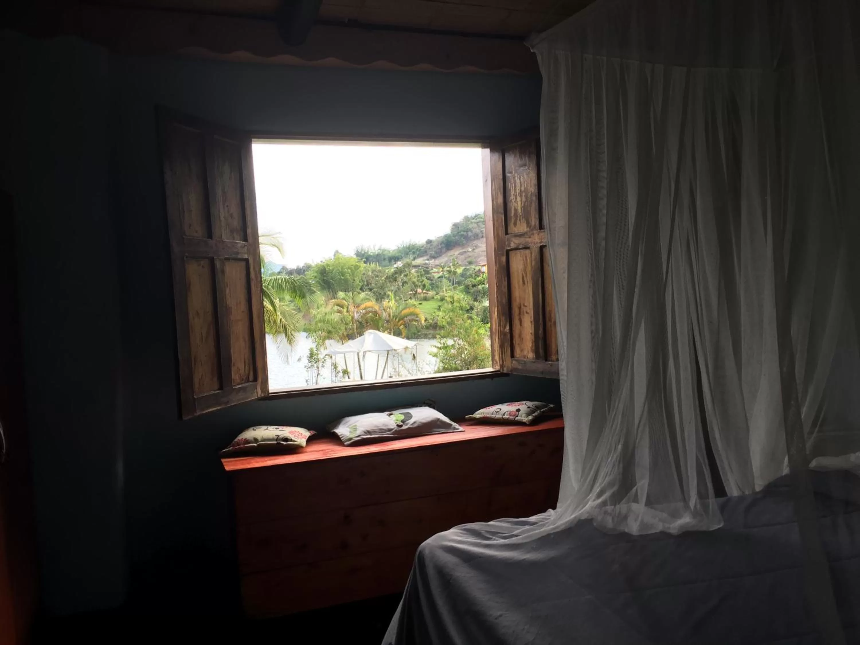 Bedroom, Bathroom in Casa finca típica the lake hotel