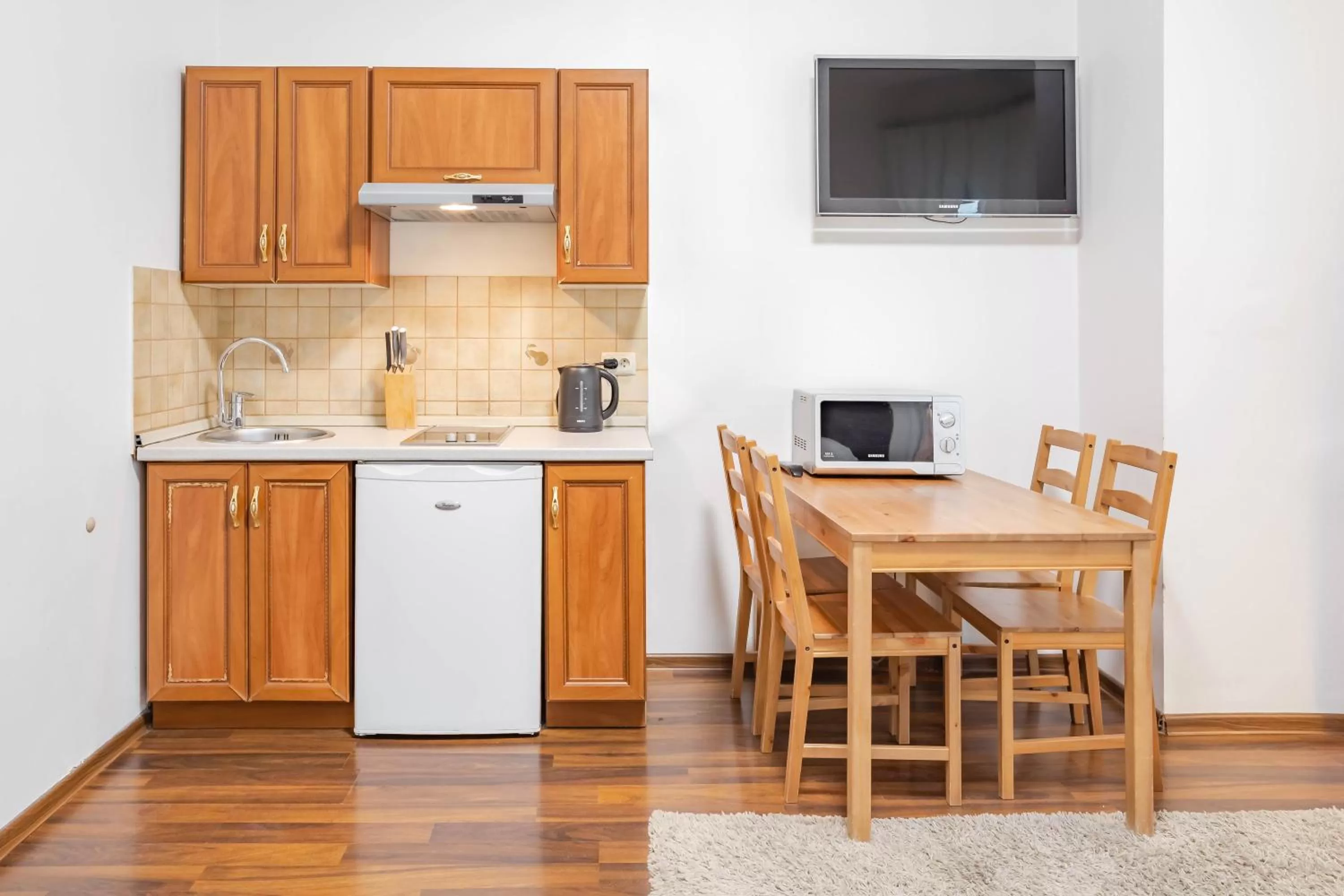 Kitchen or kitchenette in Apartamenty Velvet