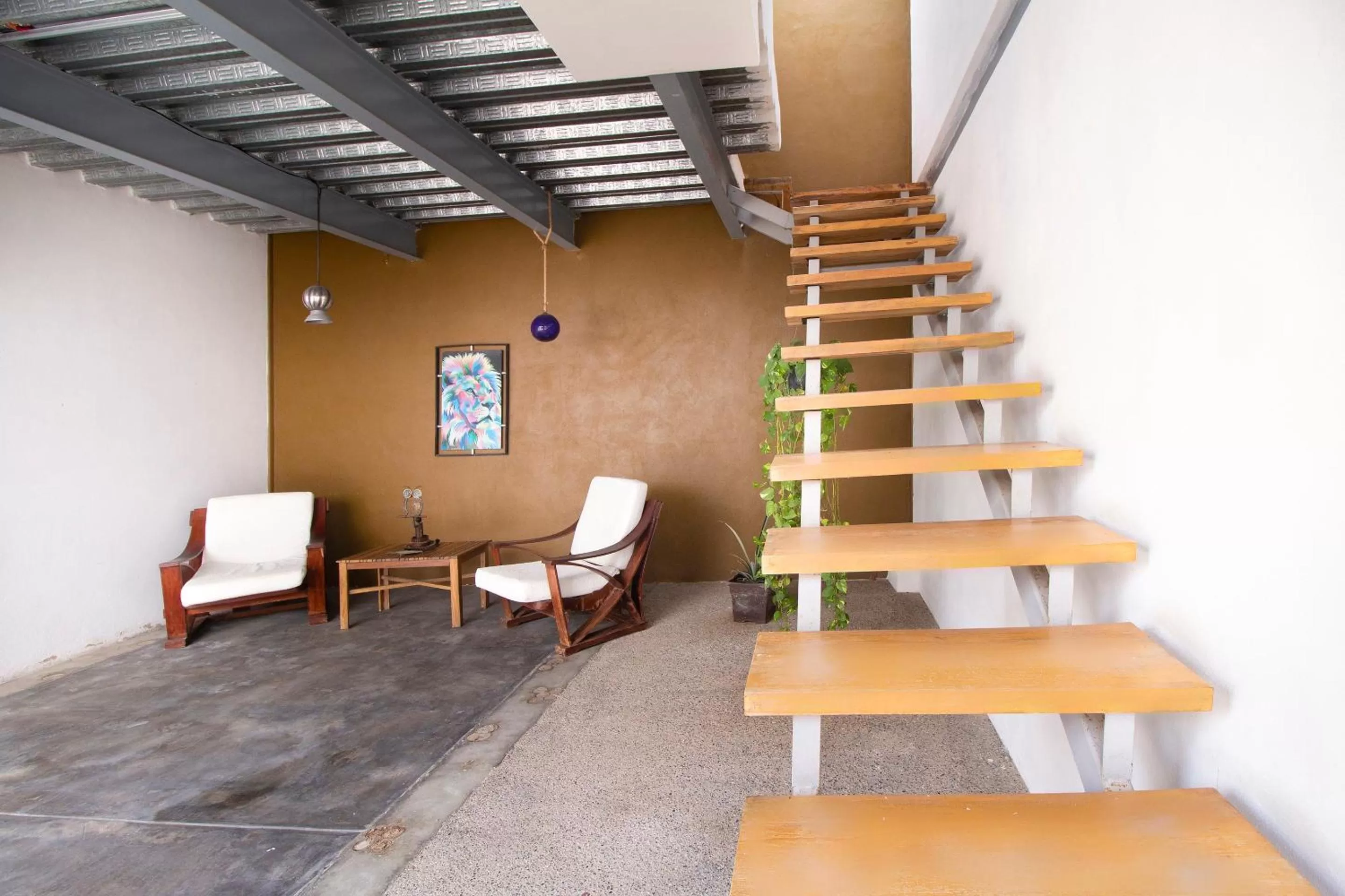 Seating area in Hotel Samanu