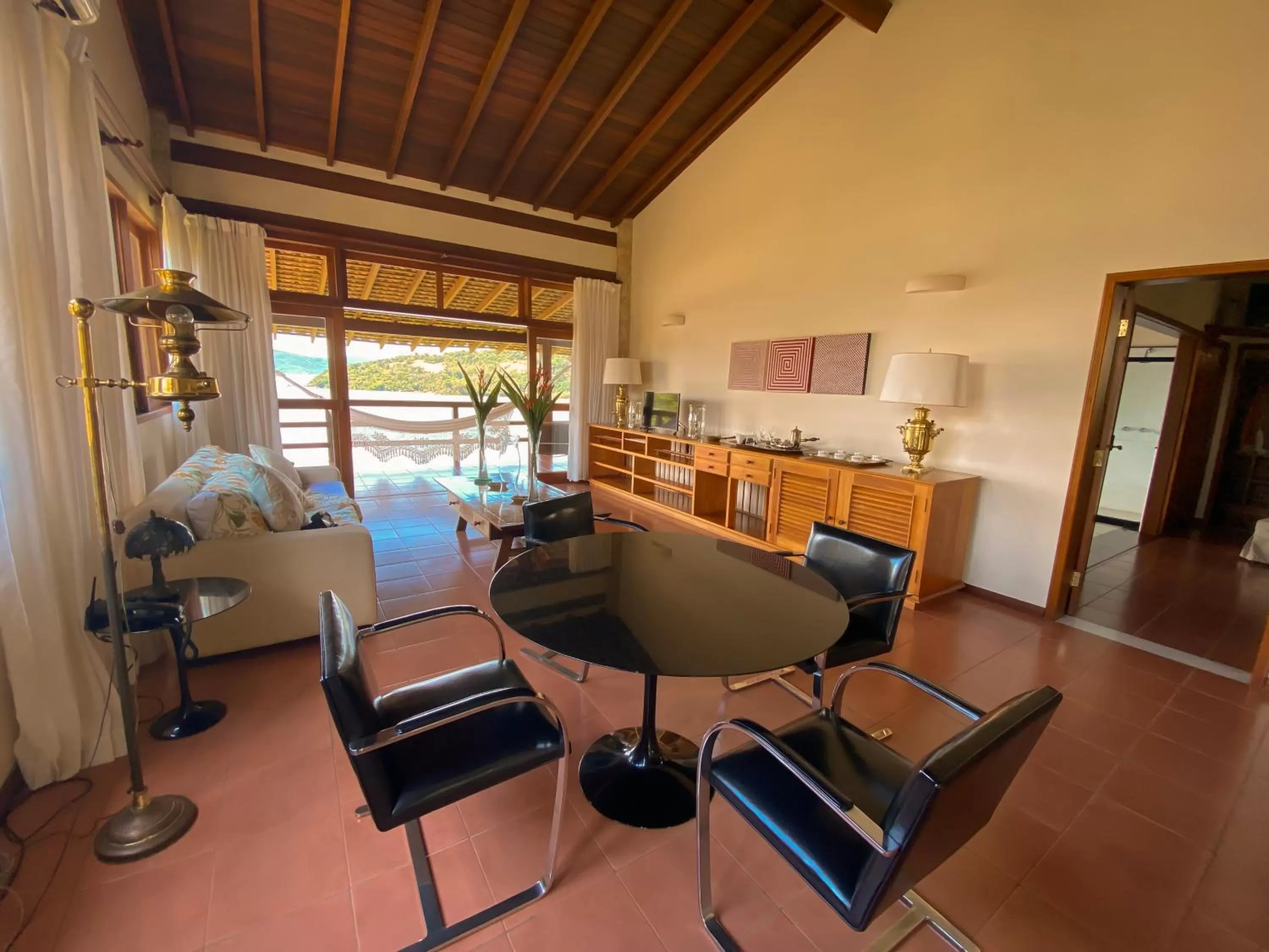 Living room, Fitness Center/Facilities in Santa Clara Hotel