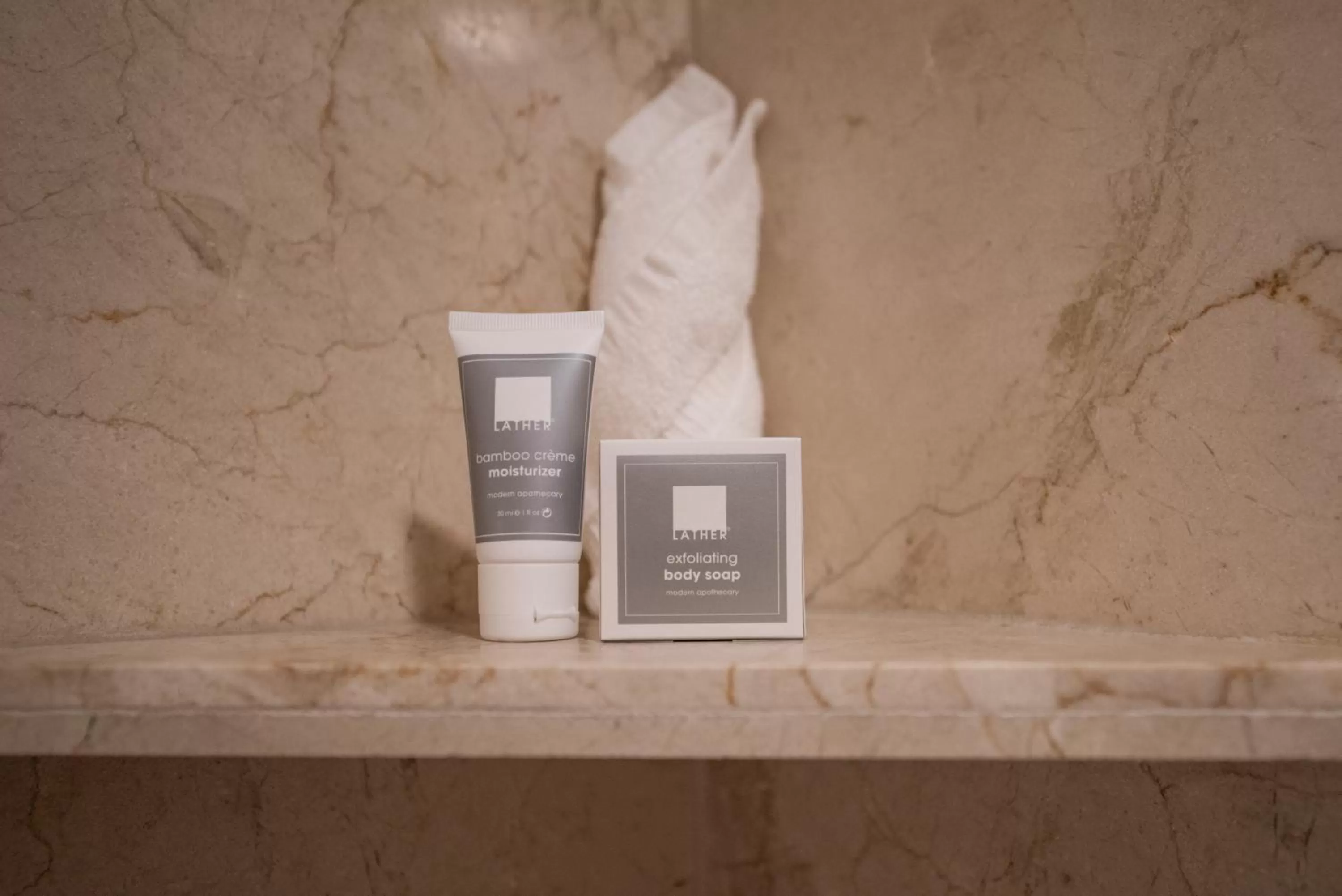 Bathroom in Magnolia Hotel Omaha