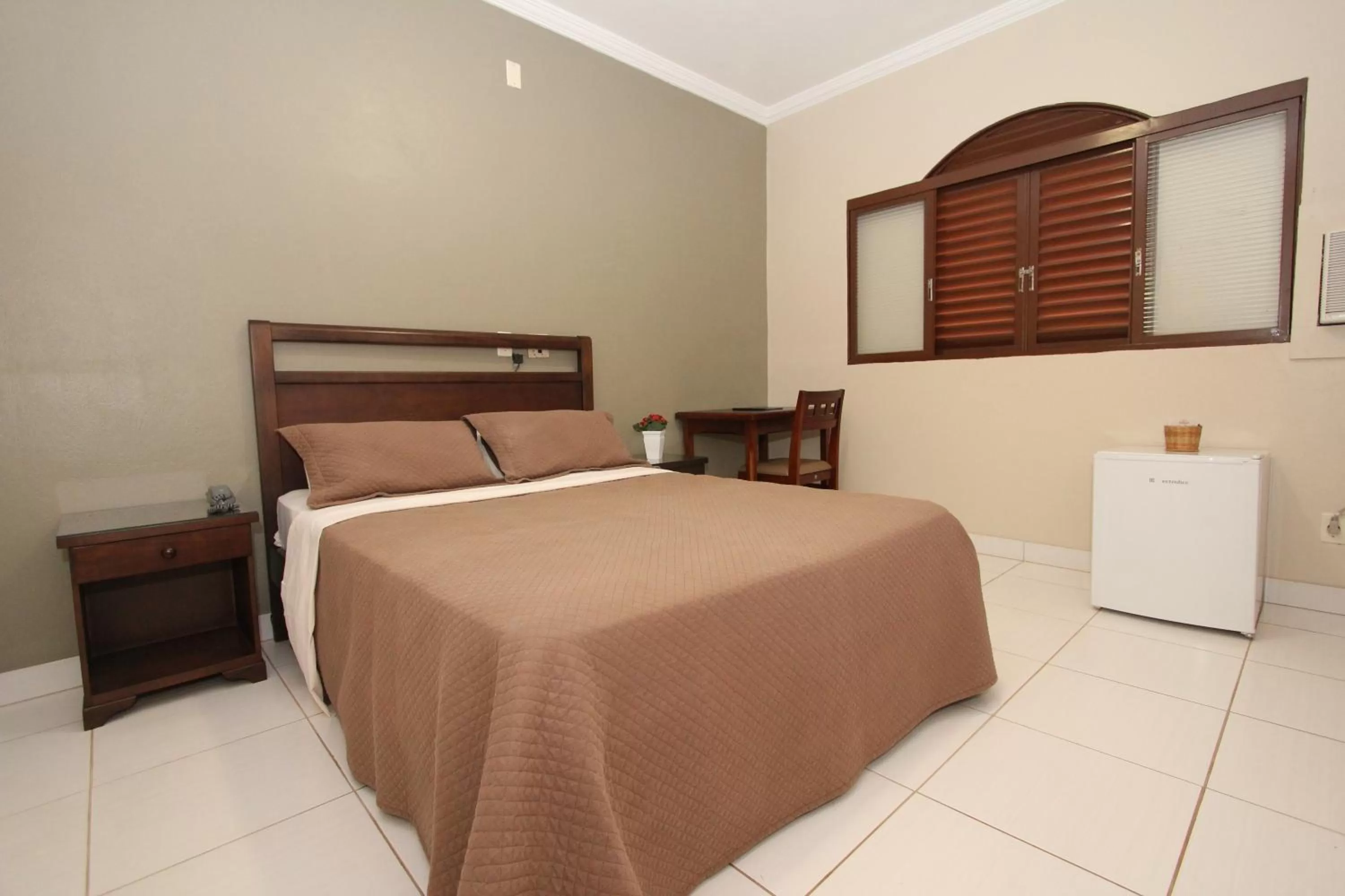 Bed in Hotel Recreio dos Bandeirantes