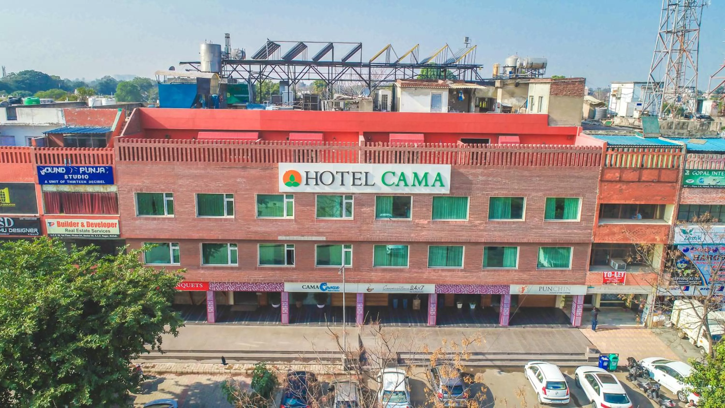 Property building in Hotel Cama