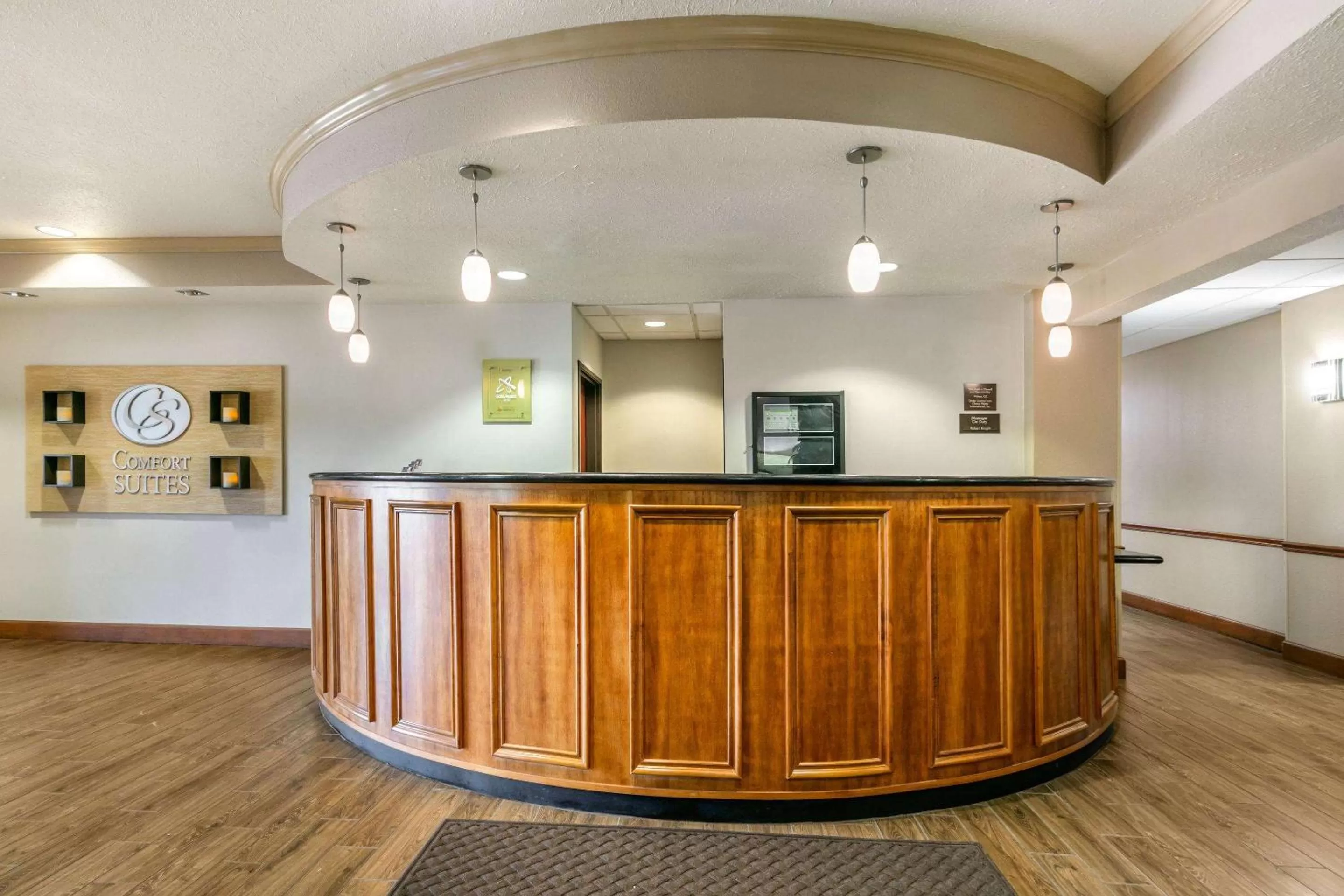 Lobby or reception in Comfort Suites Hopkinsville near Fort Campbell