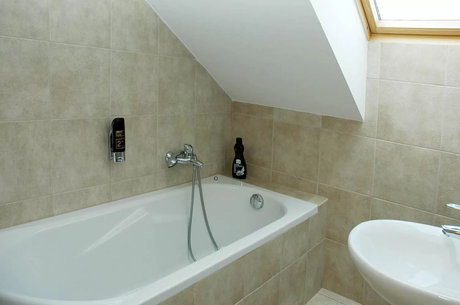 Bathroom in Hotel Restaurant Modrá Hvězda