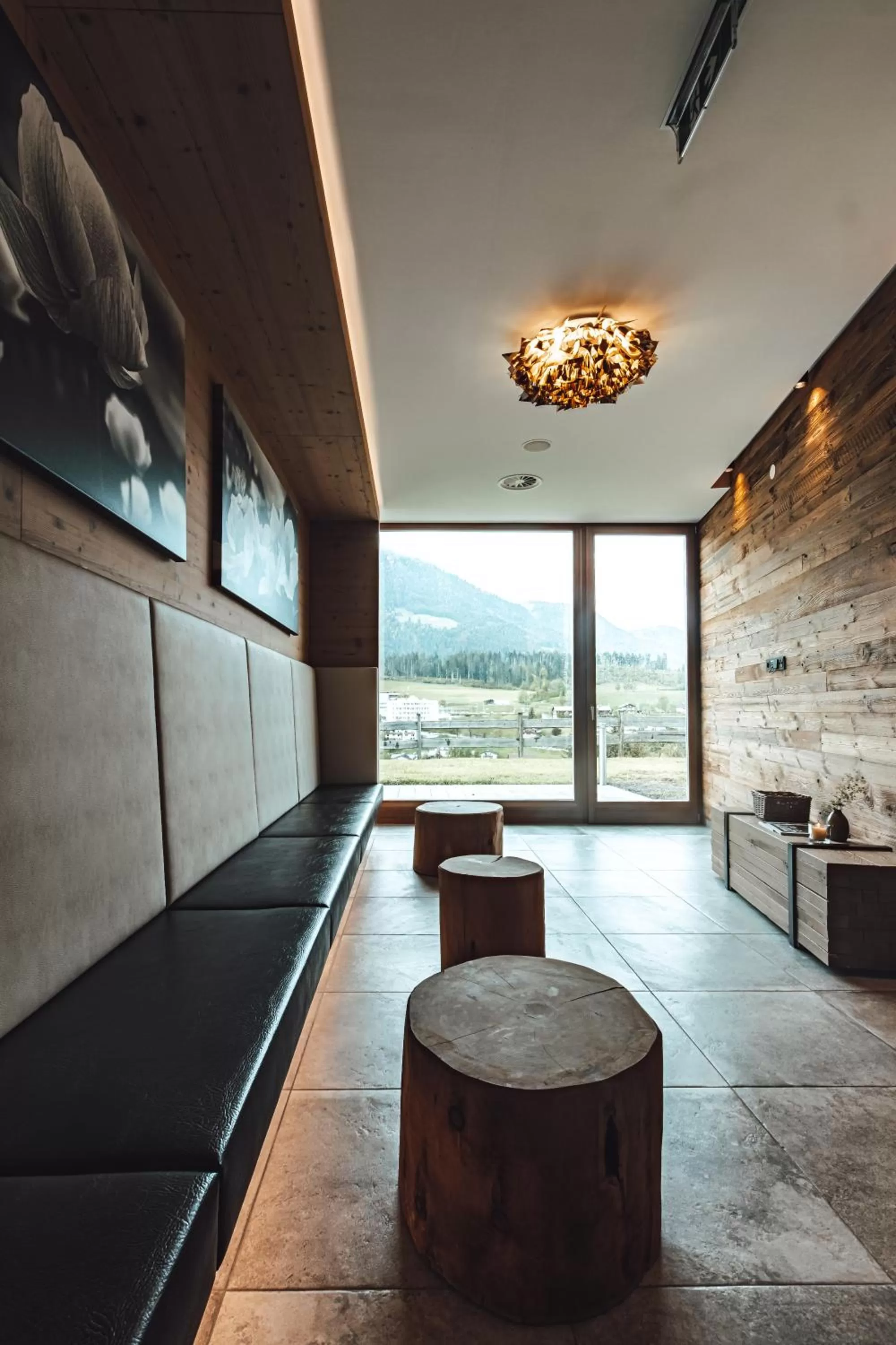 Spa and wellness centre/facilities in Farm Hotel Chalet Grosslehen