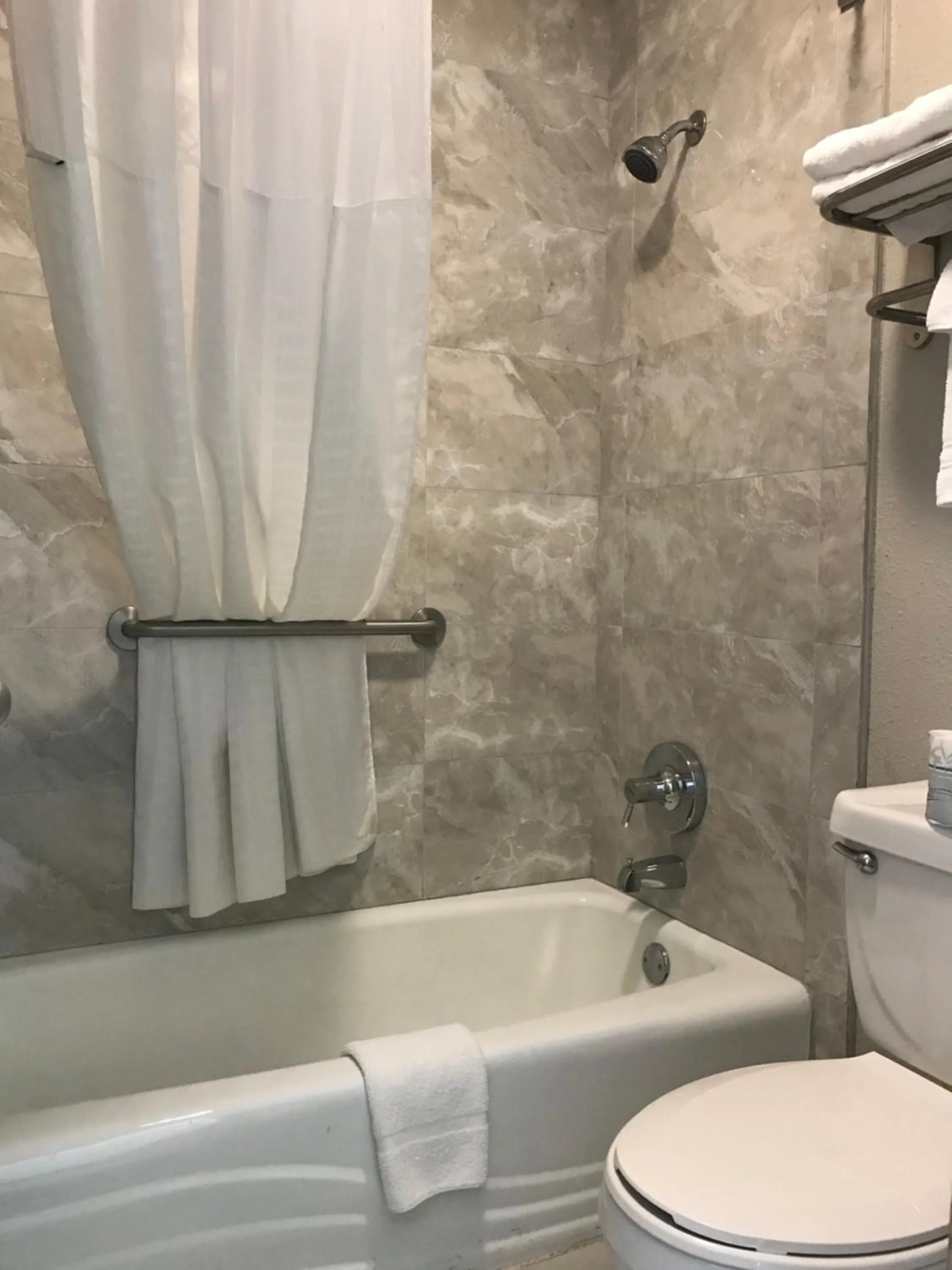 Shower in Days Inn by Wyndham Grove