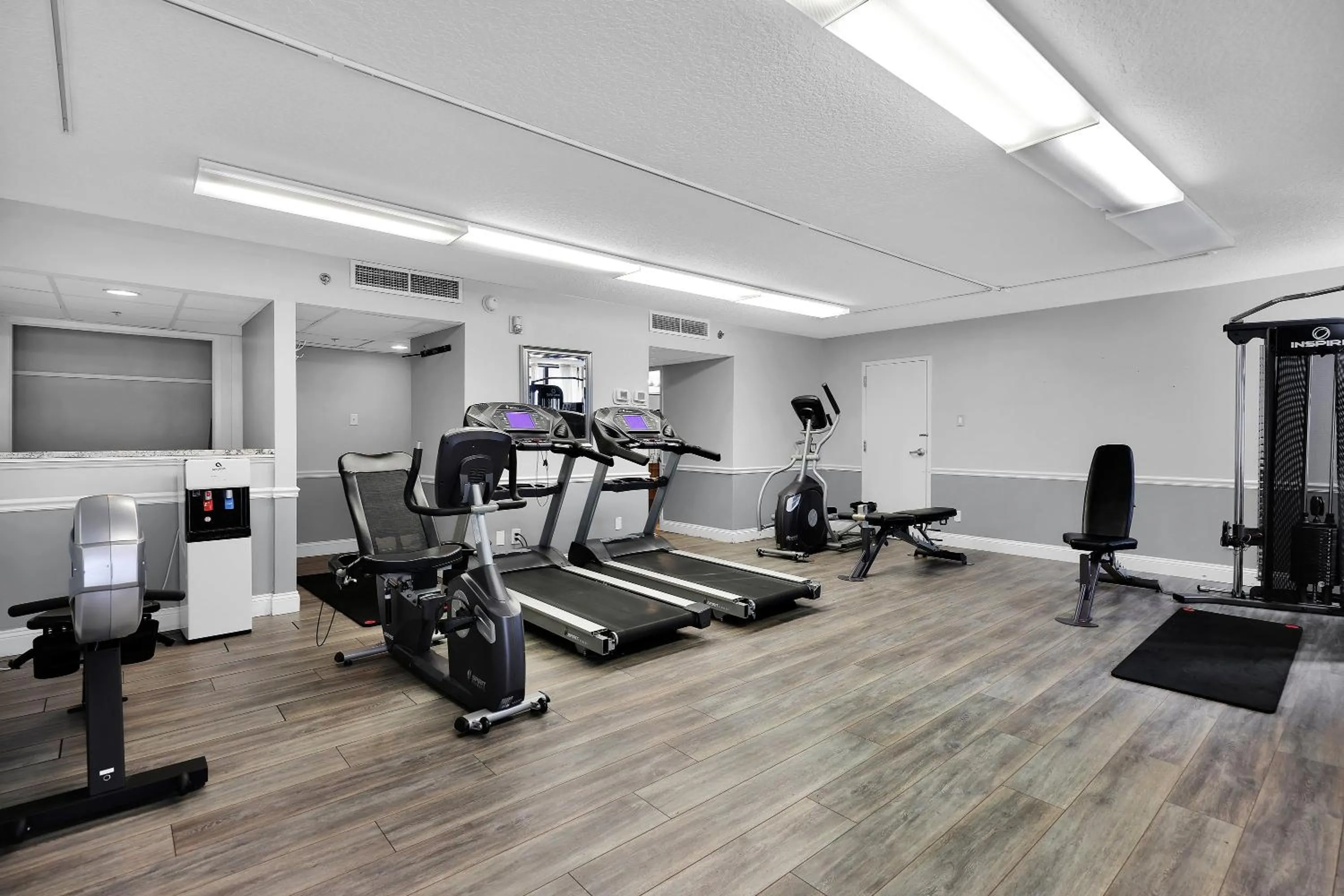 Fitness centre/facilities in Ramada by Wyndham Jacksonville I-95 by Butler Blvd