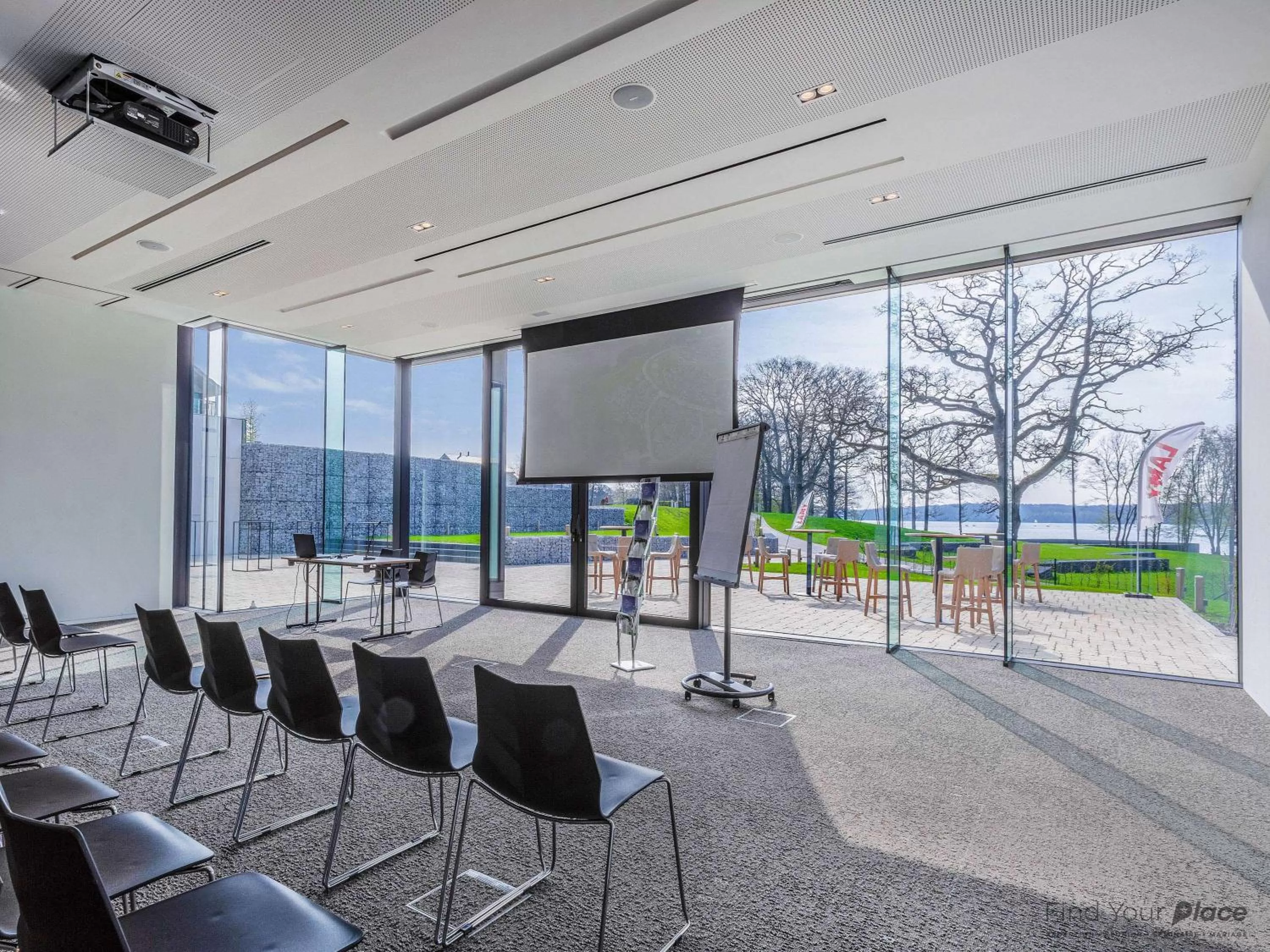 On site in Golden Lakes Hotel