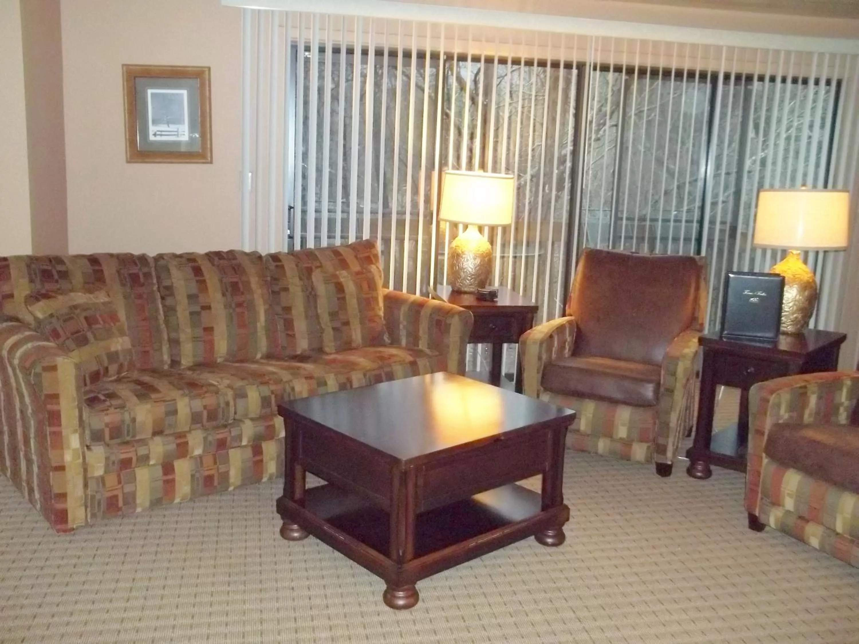 Living room, Seating Area in Fox Run Association, a VRI resort