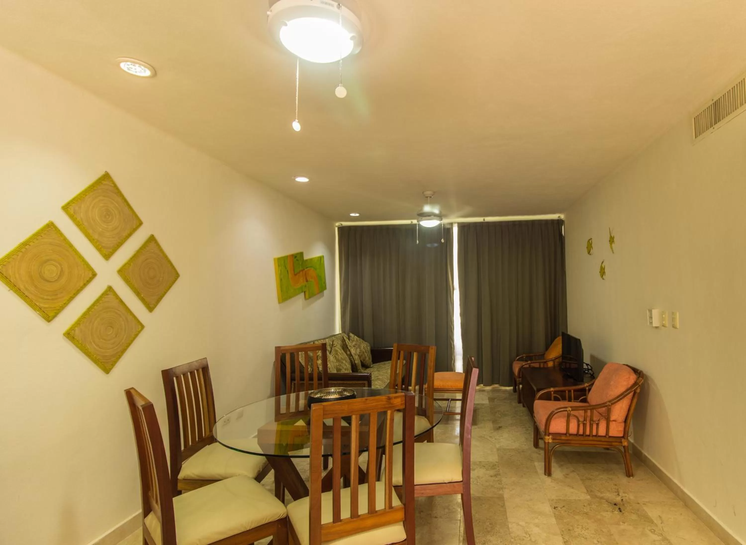 Living room in Coral Maya Stay Suites