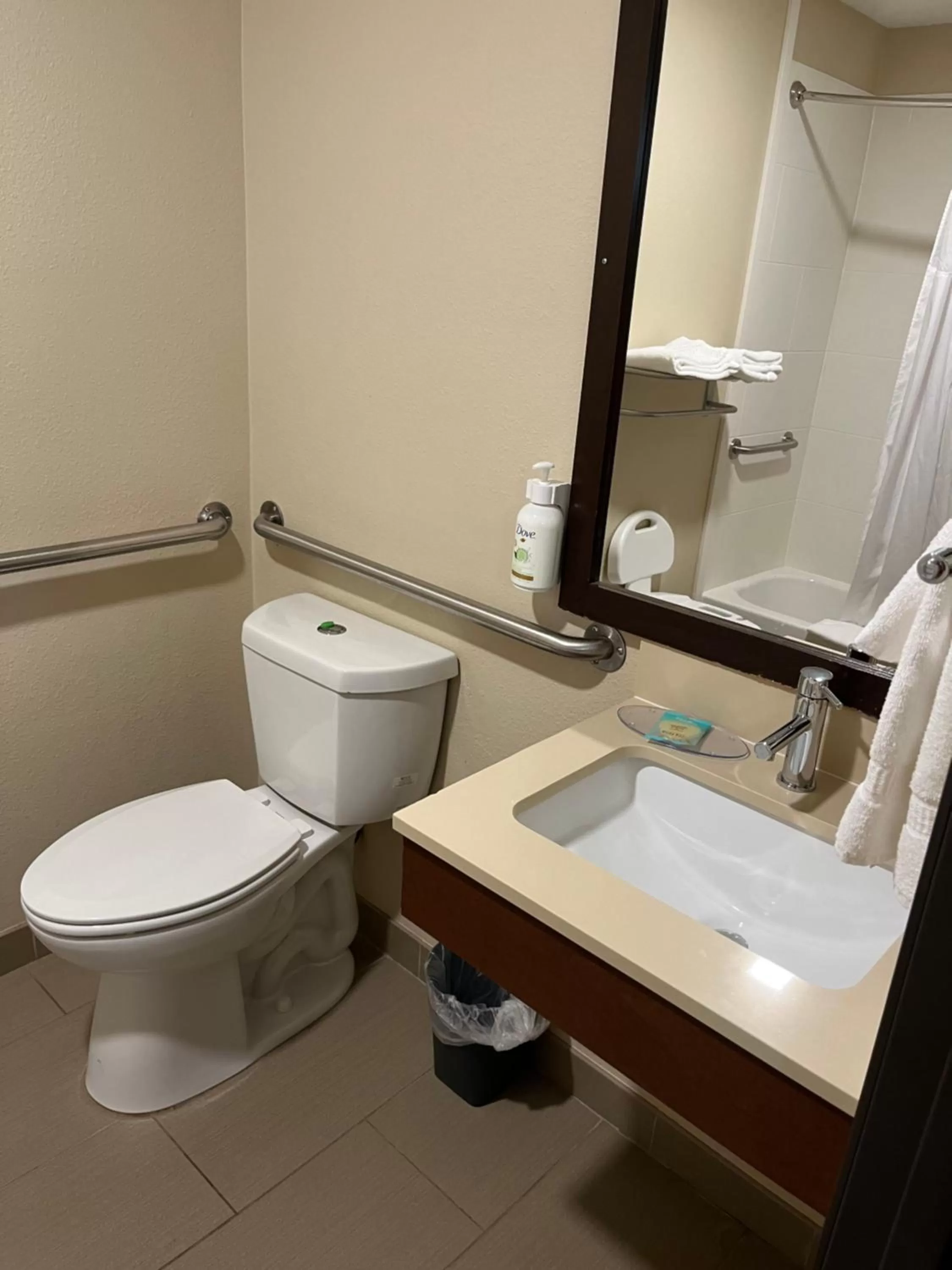 Toilet in Wingate by Wyndham Pittsburgh West Mifflin