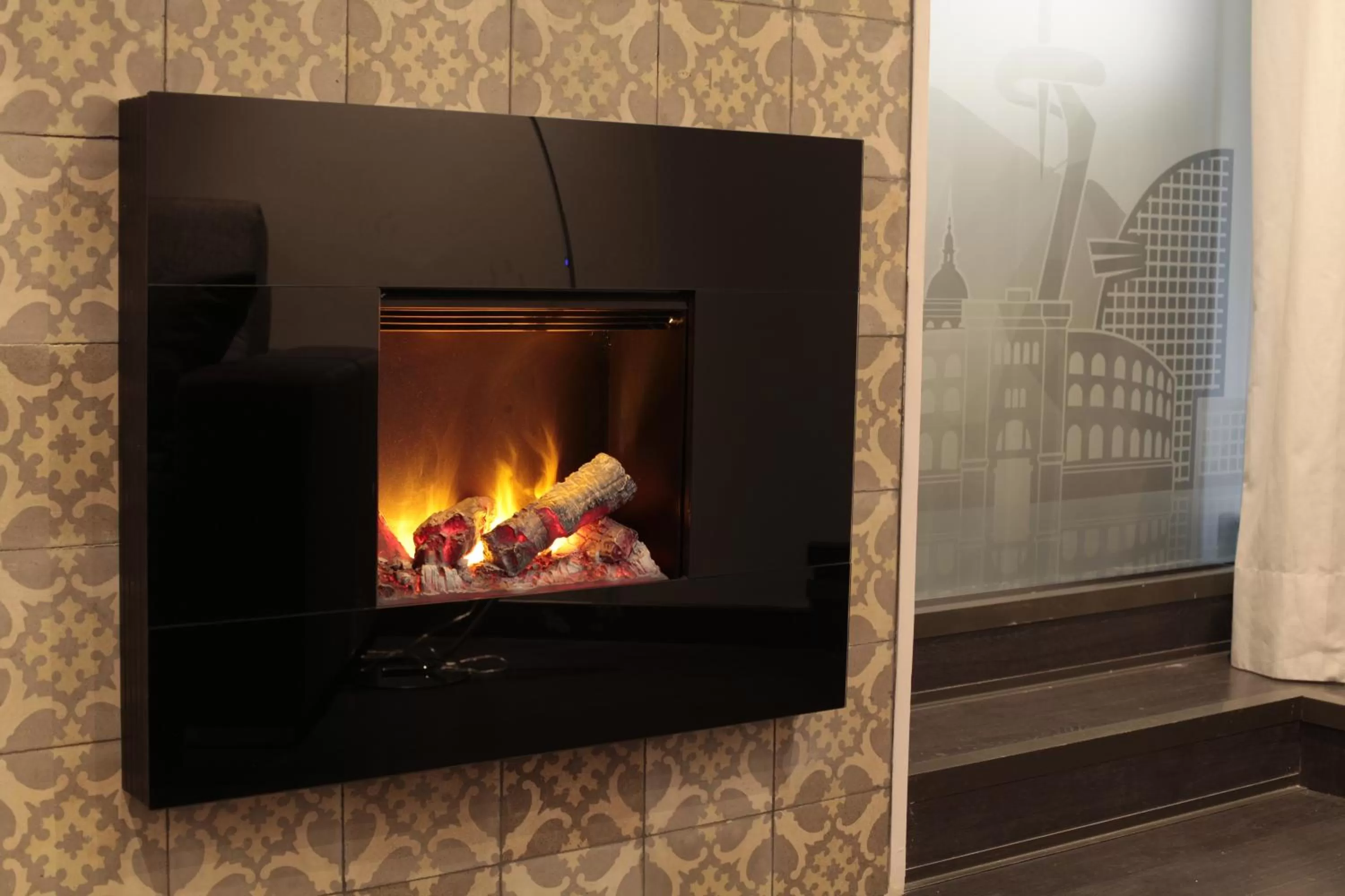 Decorative detail in Hotel Concordia Barcelona