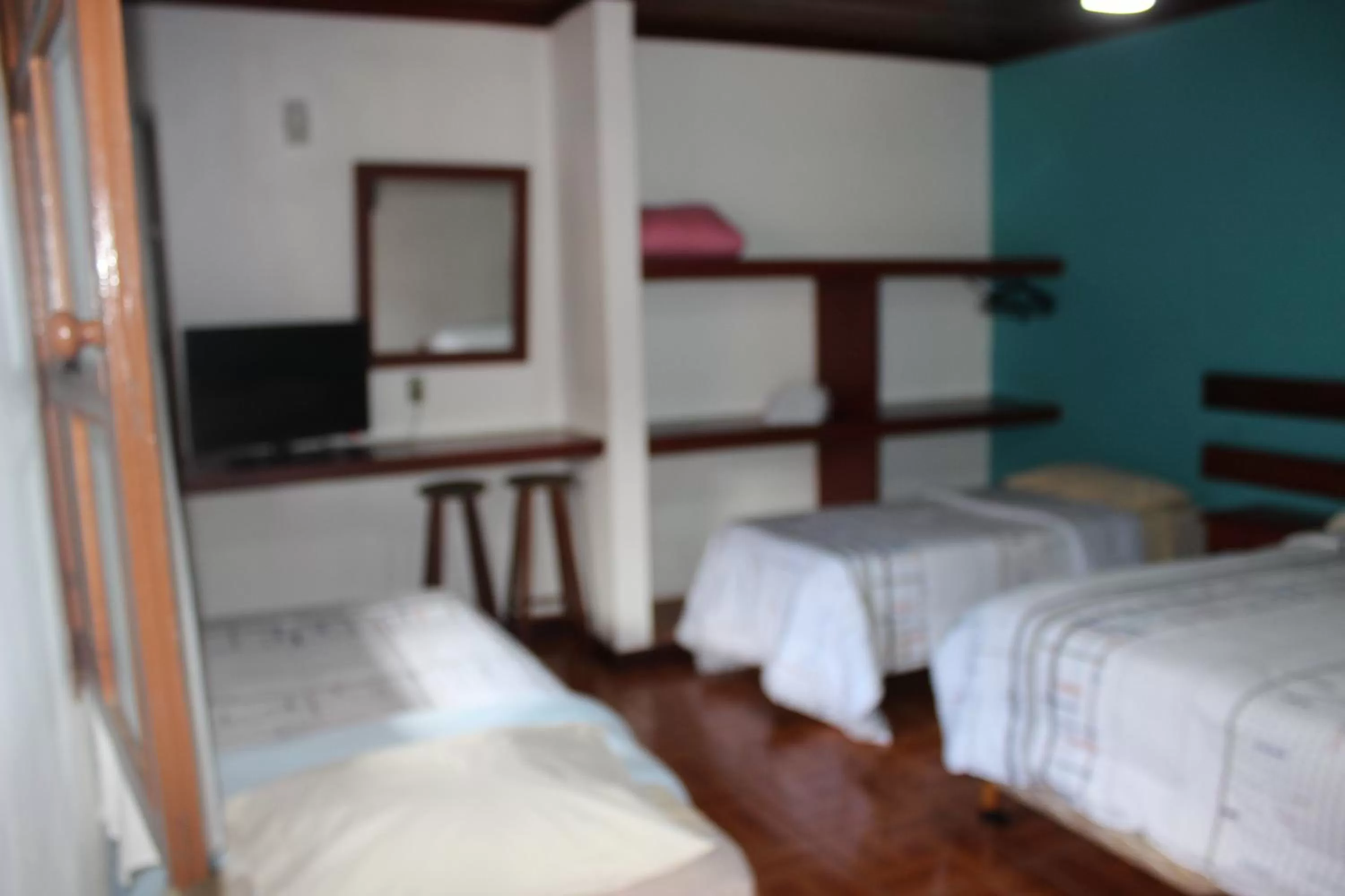 Bed, Bunk Bed in Pousada Flor de Paraty