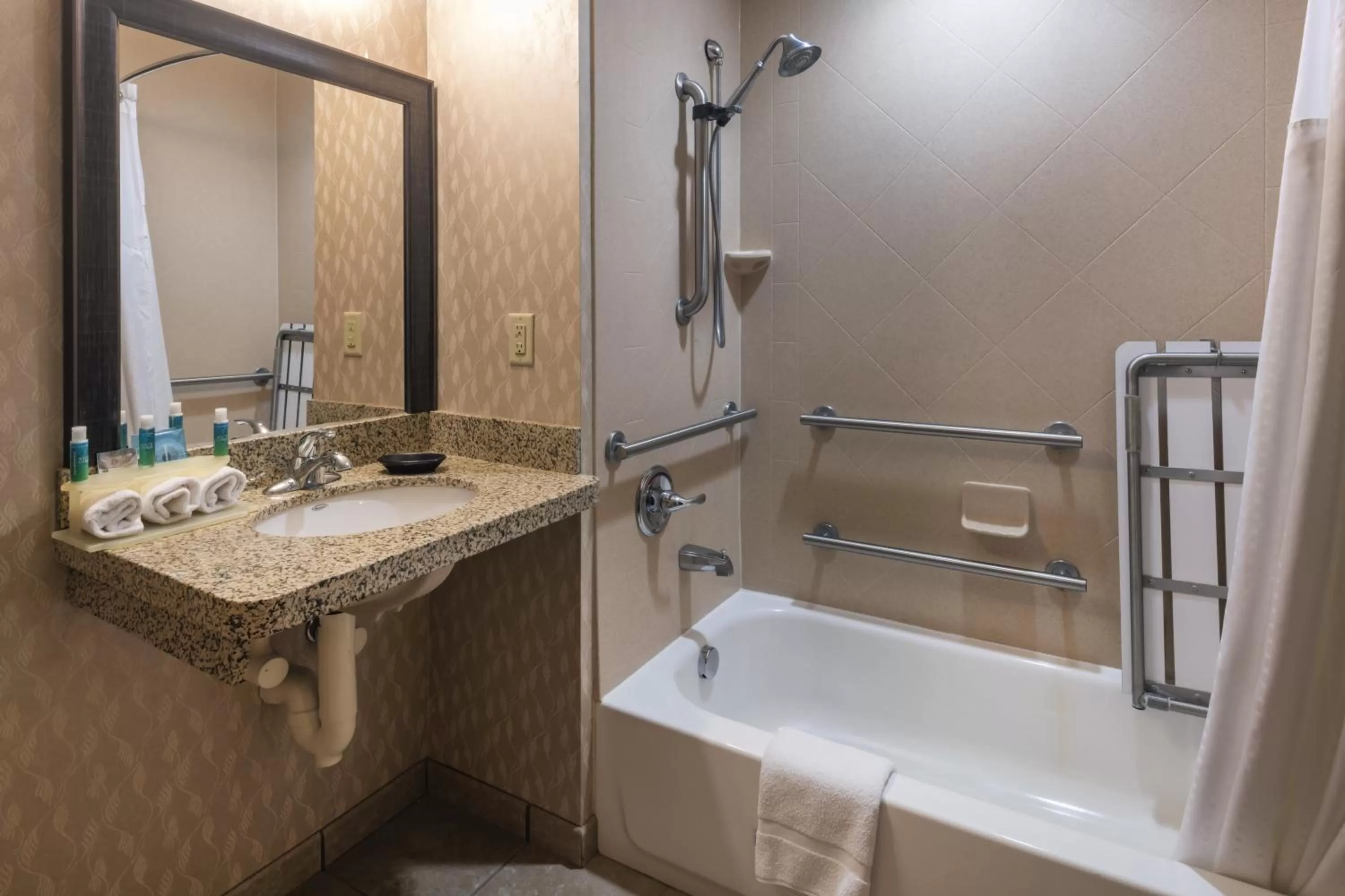 Bathroom in Holiday Inn Express Hays by IHG