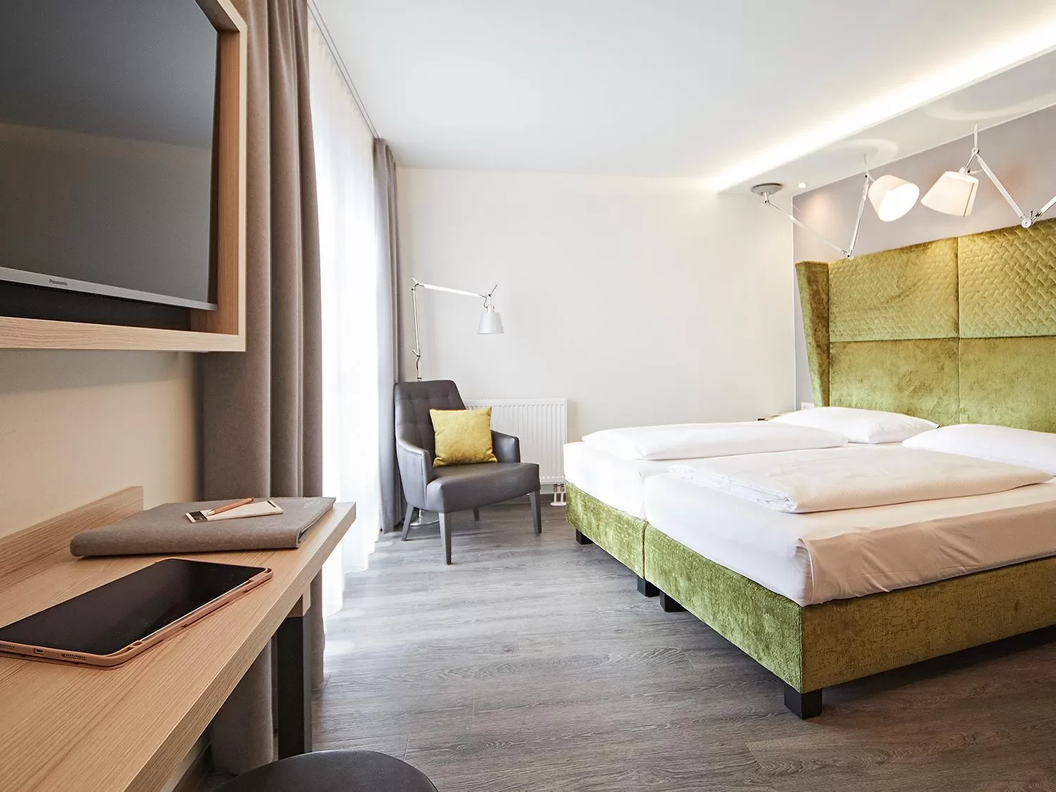 Photo of the whole room, Bed in Hotel Die Krone - Immenstadt-Stein